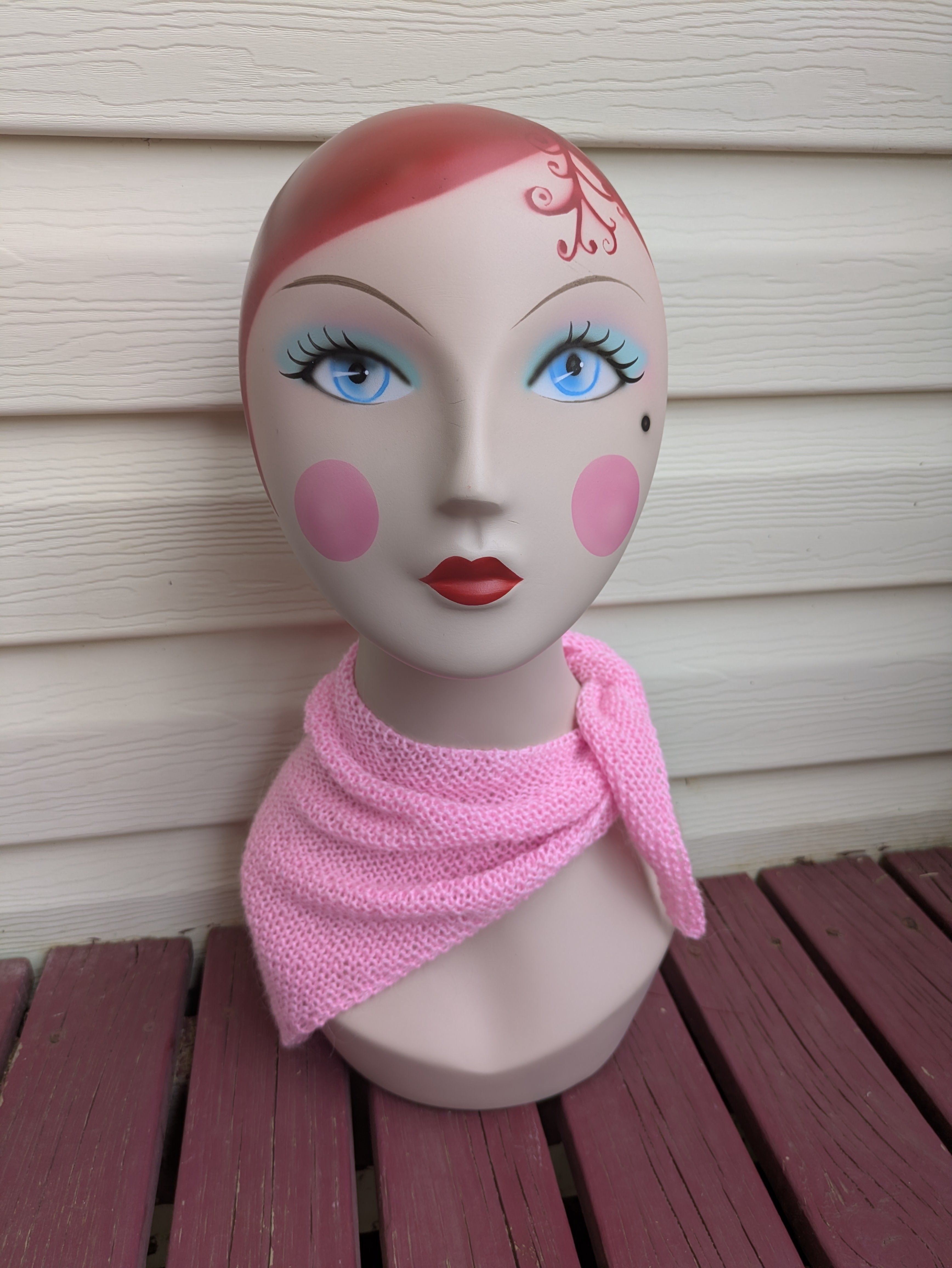 Audrey Scarf Film Star Inspired Handknit