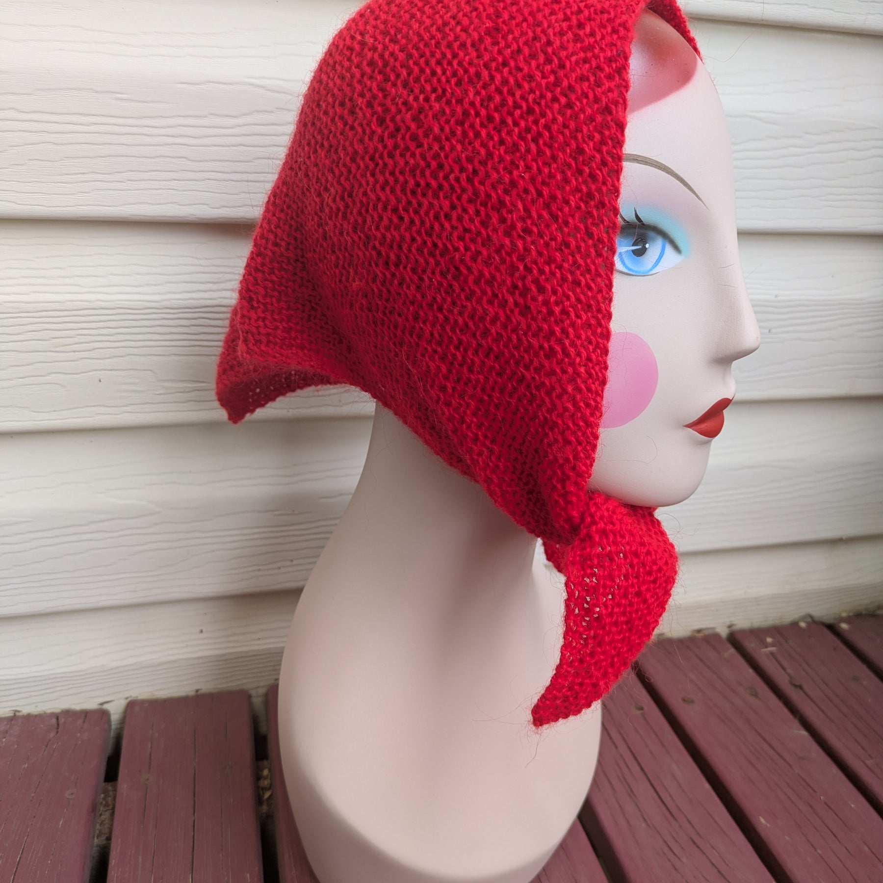 Audrey Scarf Film Star Inspired Handknit