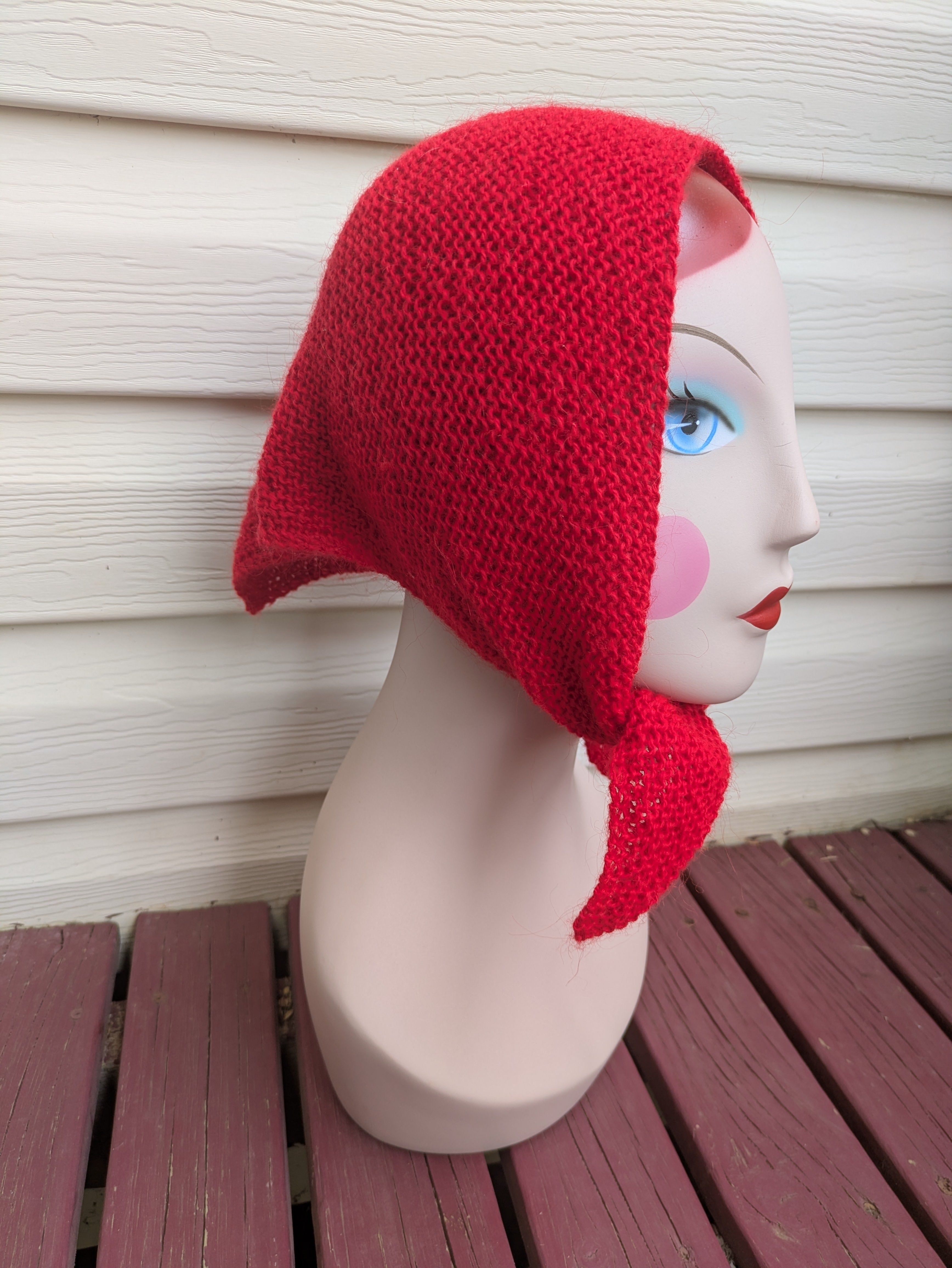 Audrey Scarf Film Star Inspired Handknit