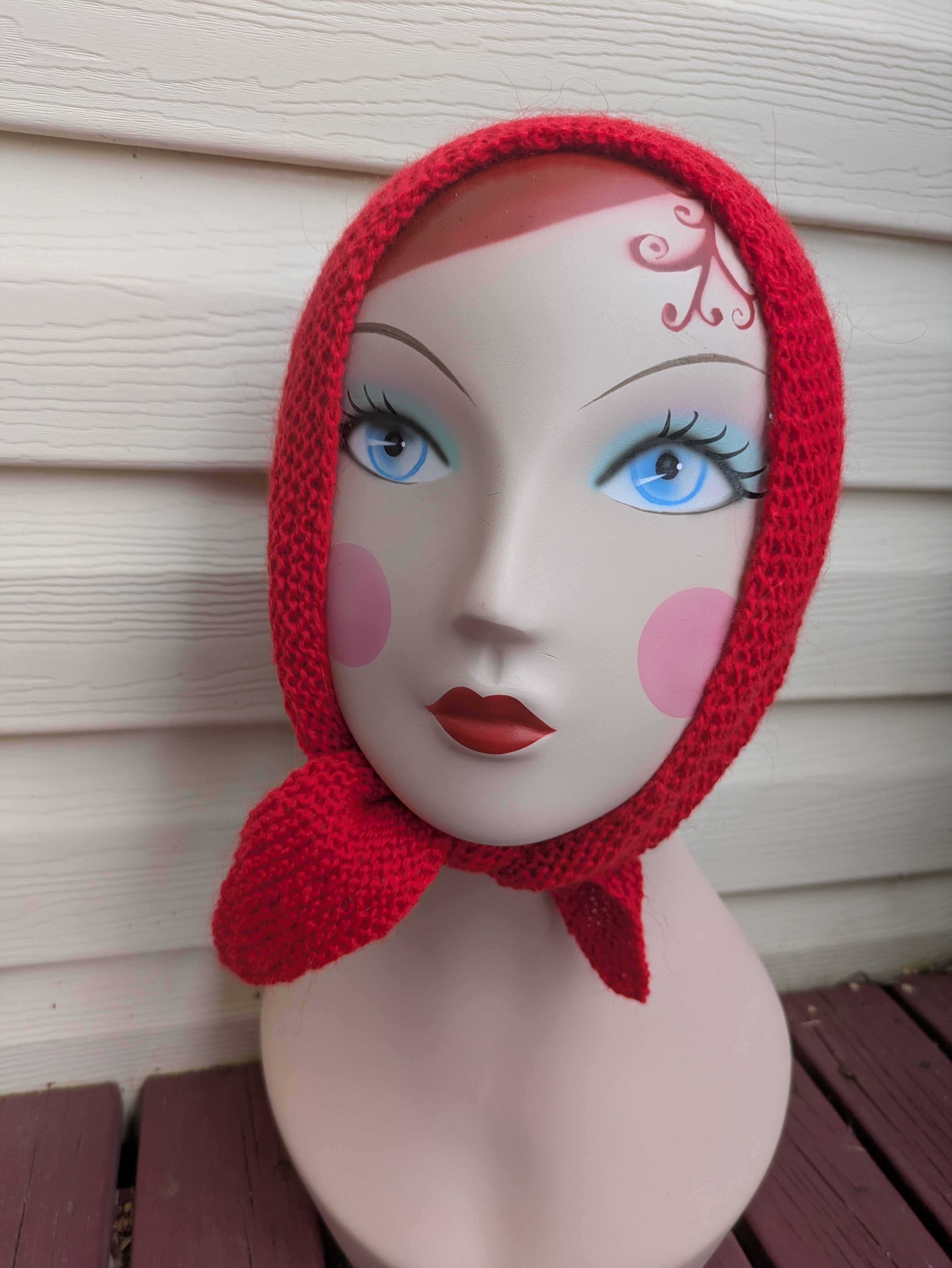 Audrey Scarf Film Star Inspired Handknit