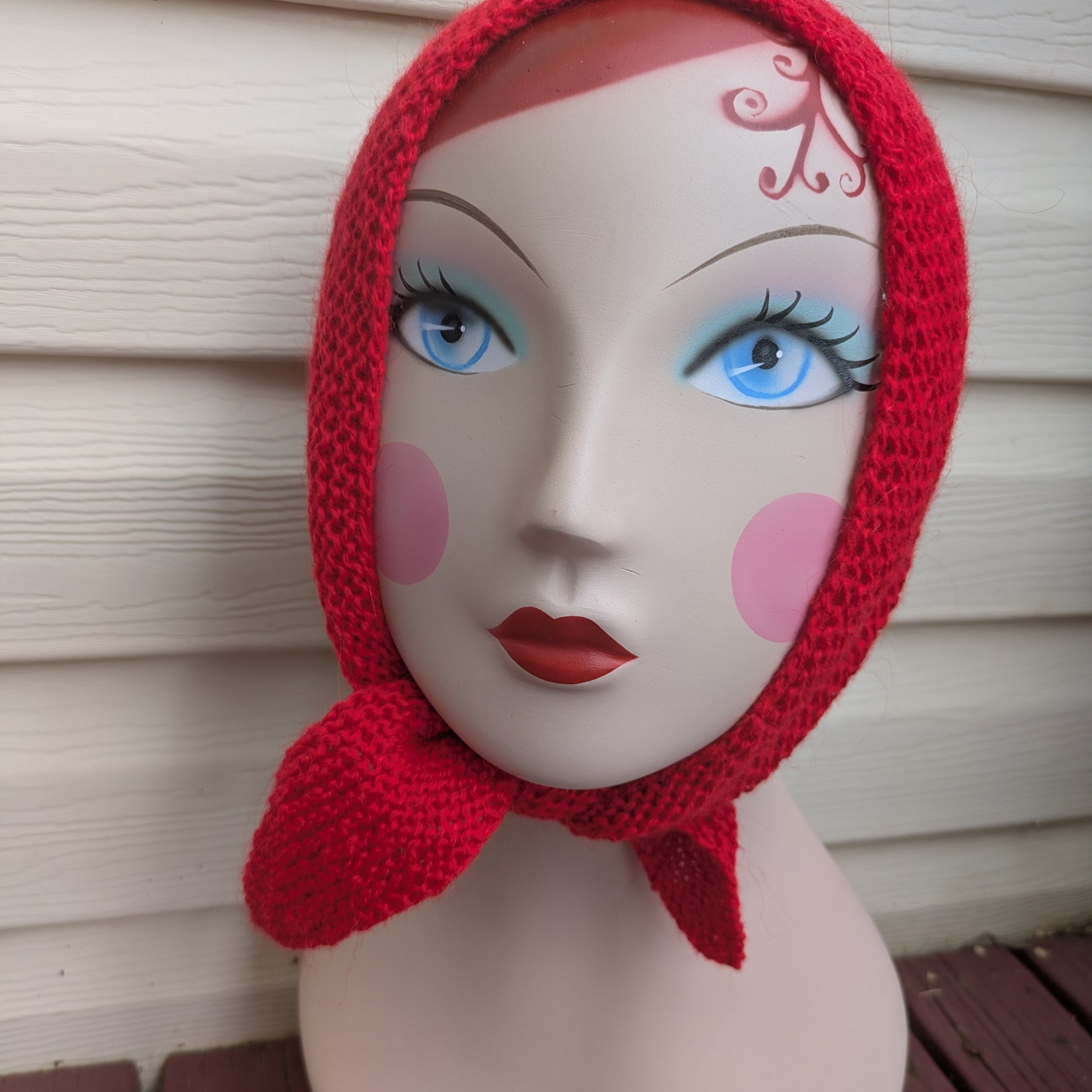 Audrey Scarf Film Star Inspired Handknit