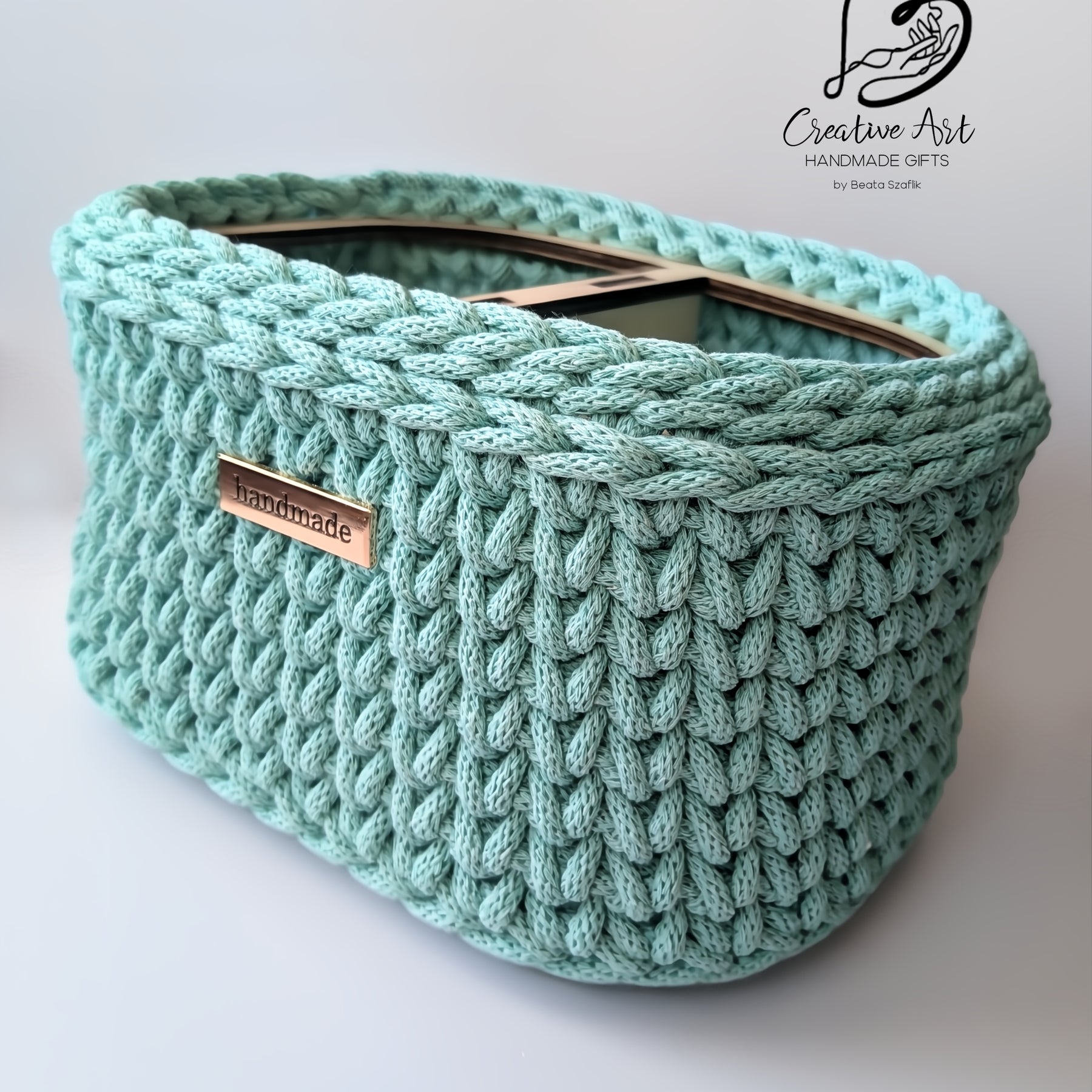Two-Compartment Basket Organiser