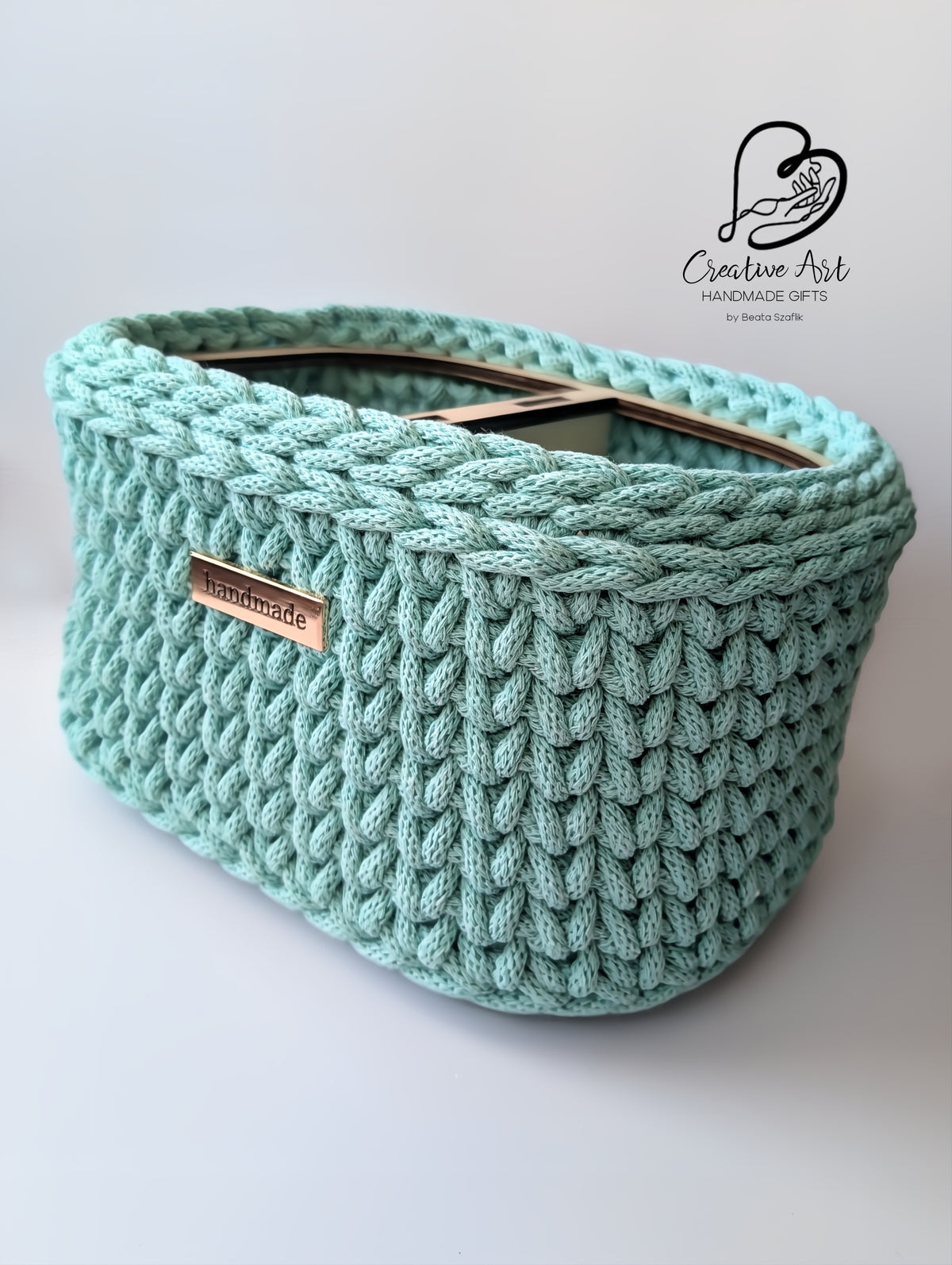 Two-Compartment Basket Organiser