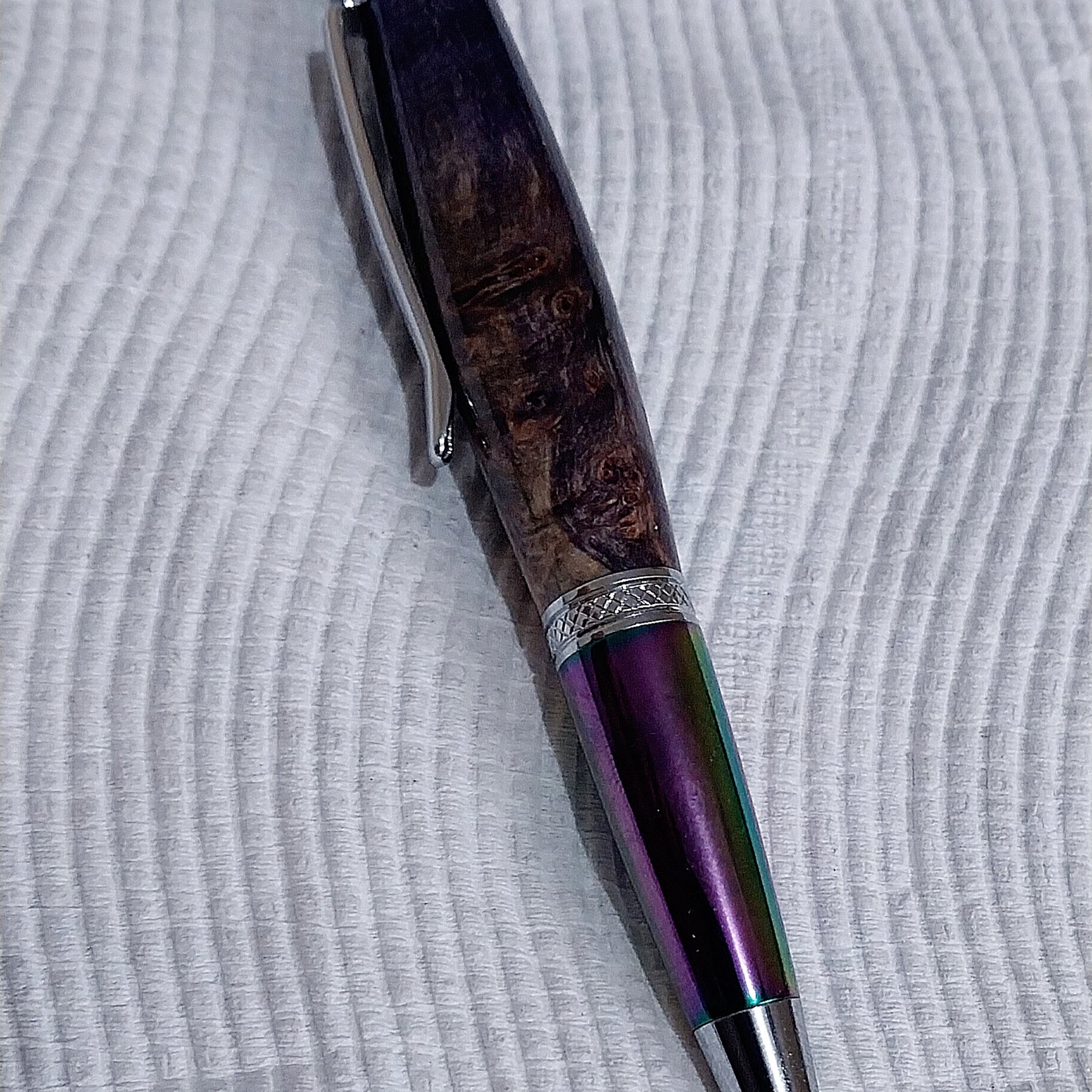 Mallee Burl Hybrid Resin Sierra Twist Pen