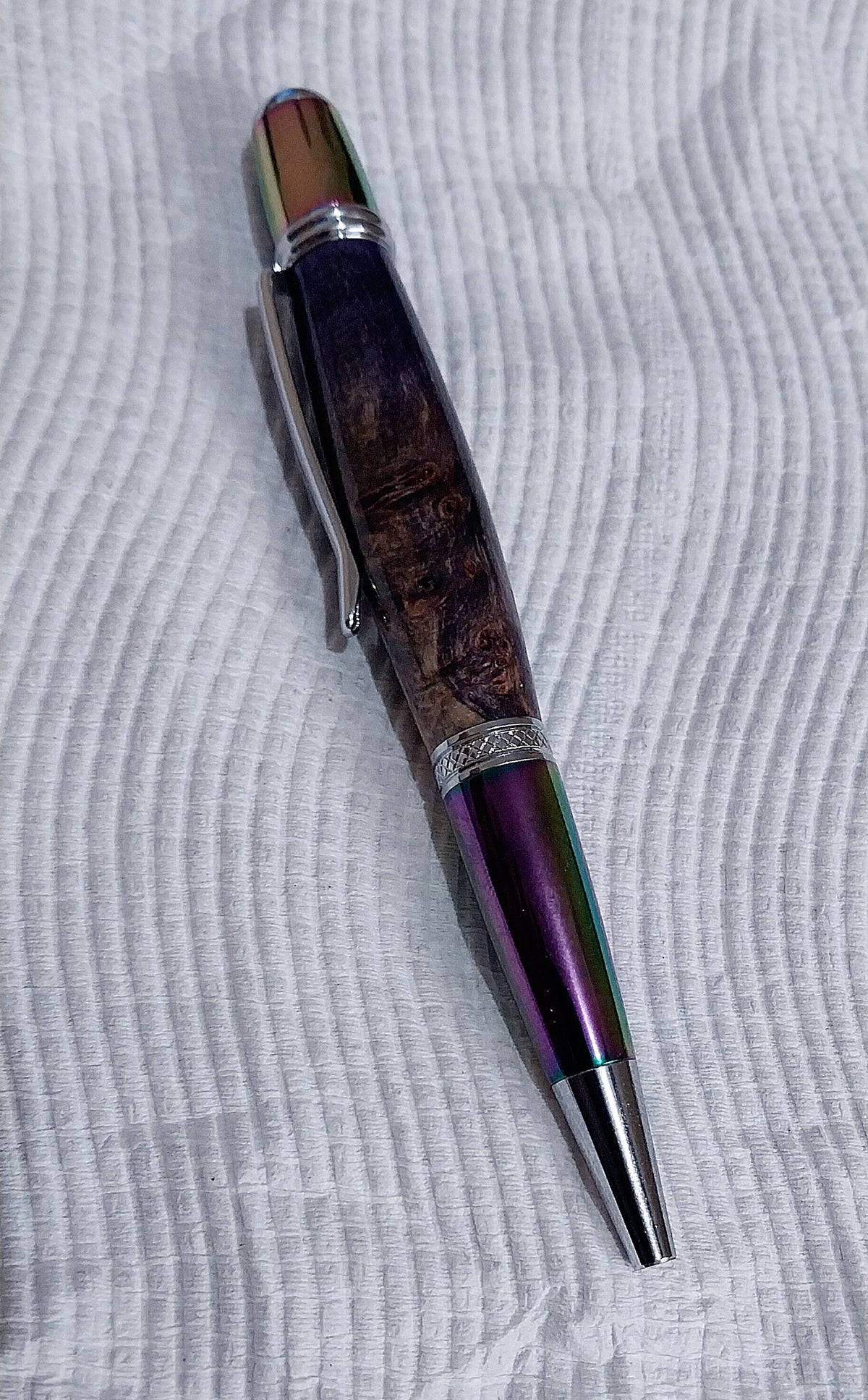 Mallee Burl Hybrid Resin Sierra Twist Pen