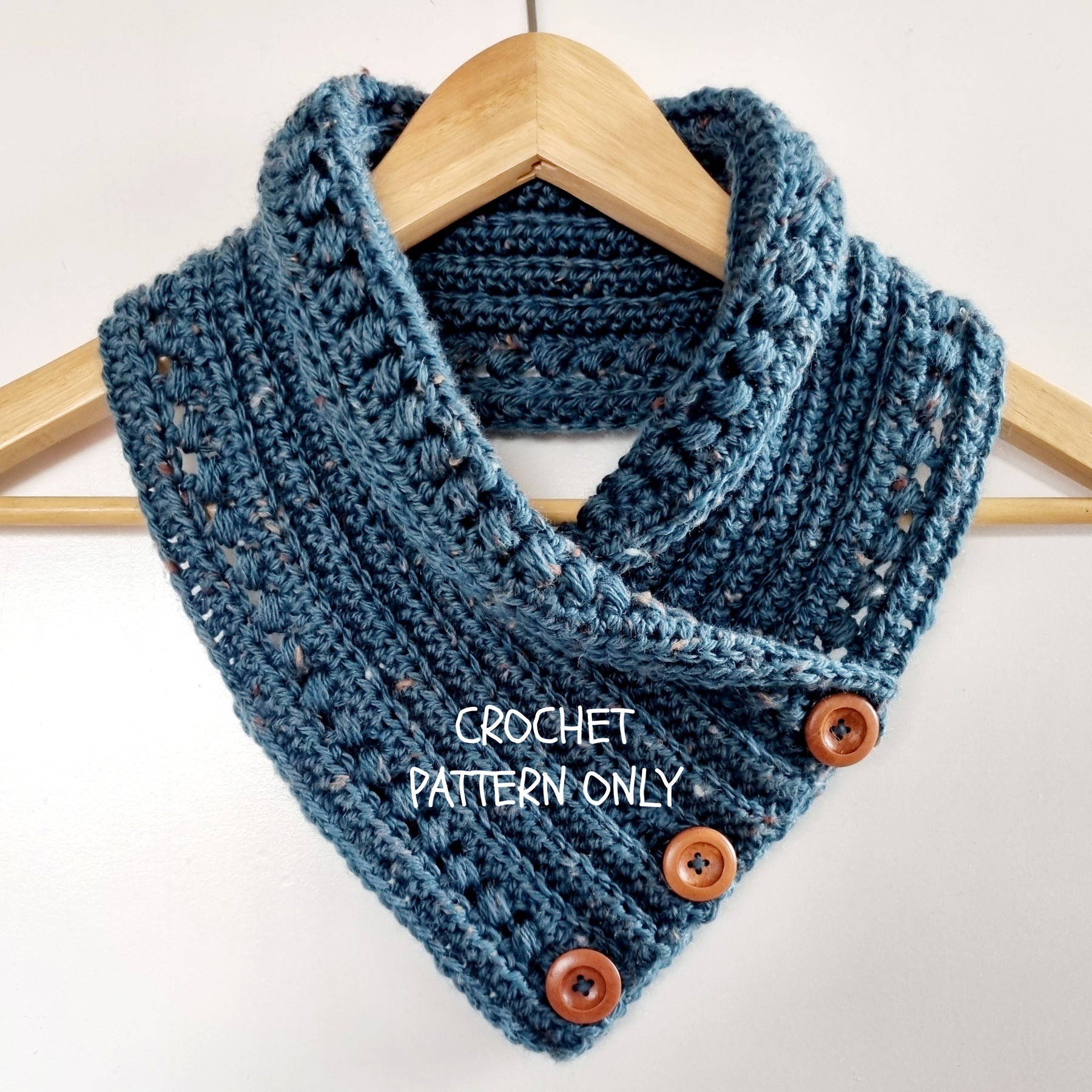 DIGITAL DOWNLOAD | Crochet Pattern | Stormy Days Cowl / Neckwarmer