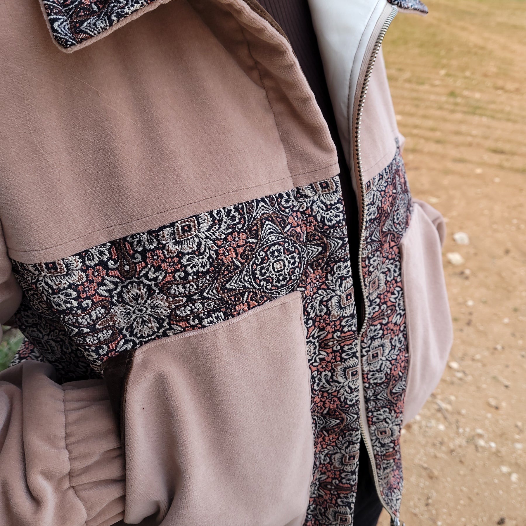 Dusk Til Dawn - Retro Bomber jacket - S/M
