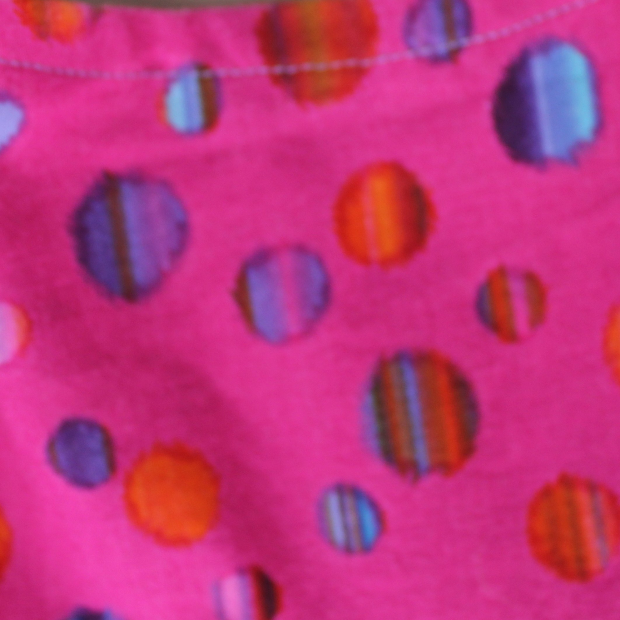 Girls Dress, Size 6, Multicoloured Spots/Fairy Wands.
