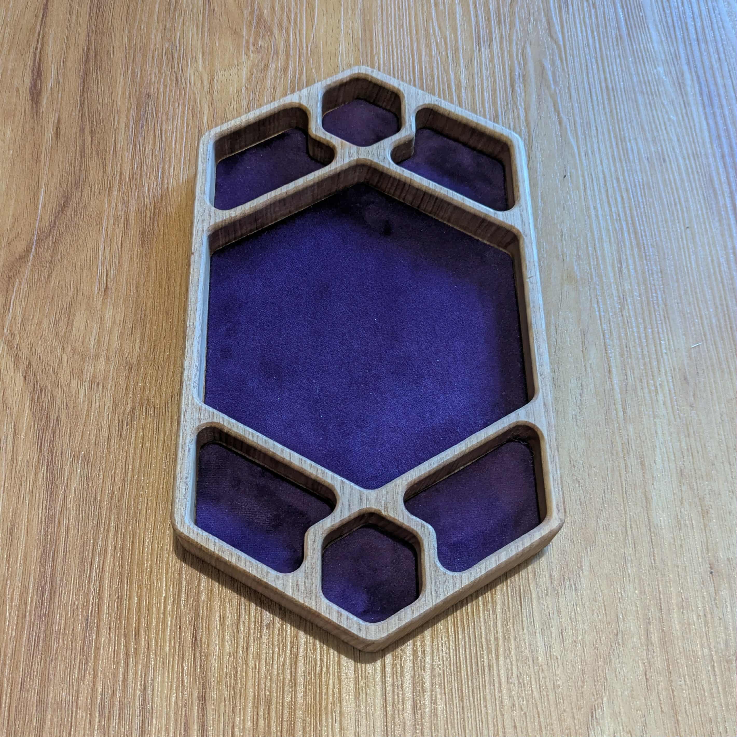 Tasmanian Oak Dice Rolling Tray