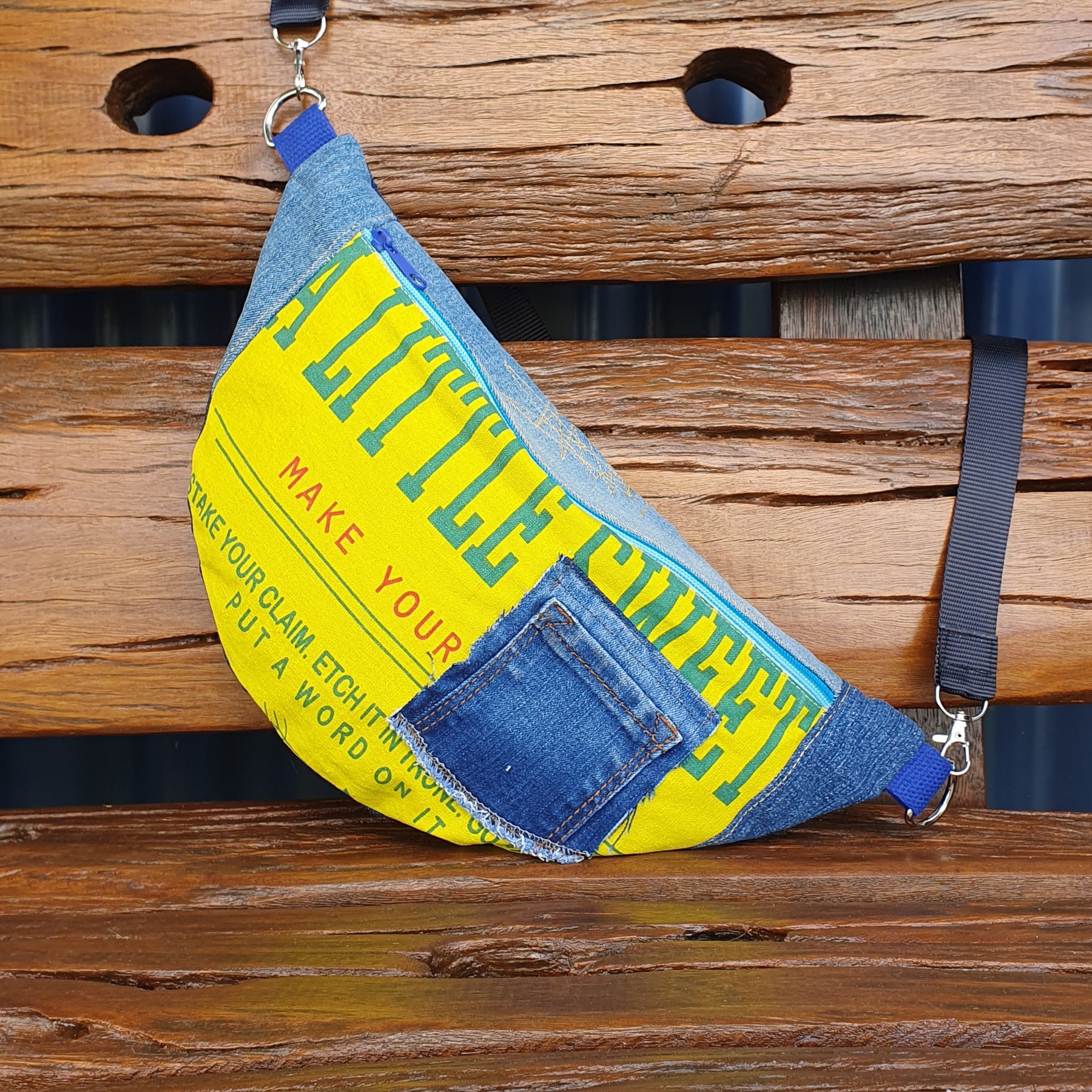Unisex Crossbody Bag or Waist Bag - Large
