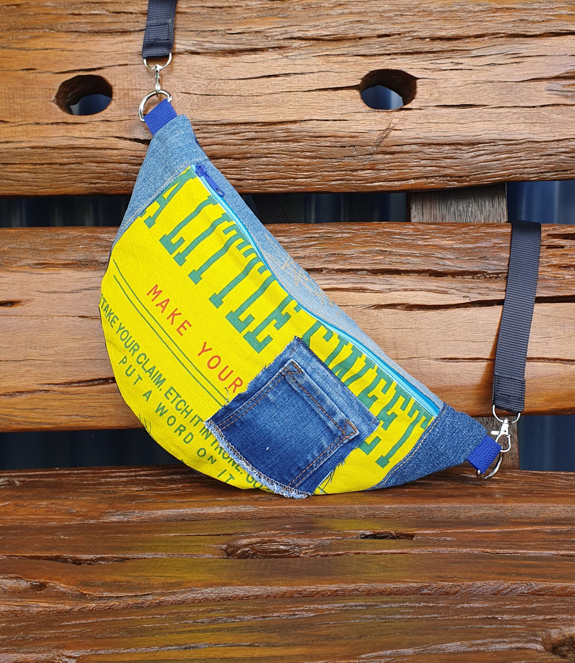 Unisex Crossbody Bag or Waist Bag - Large