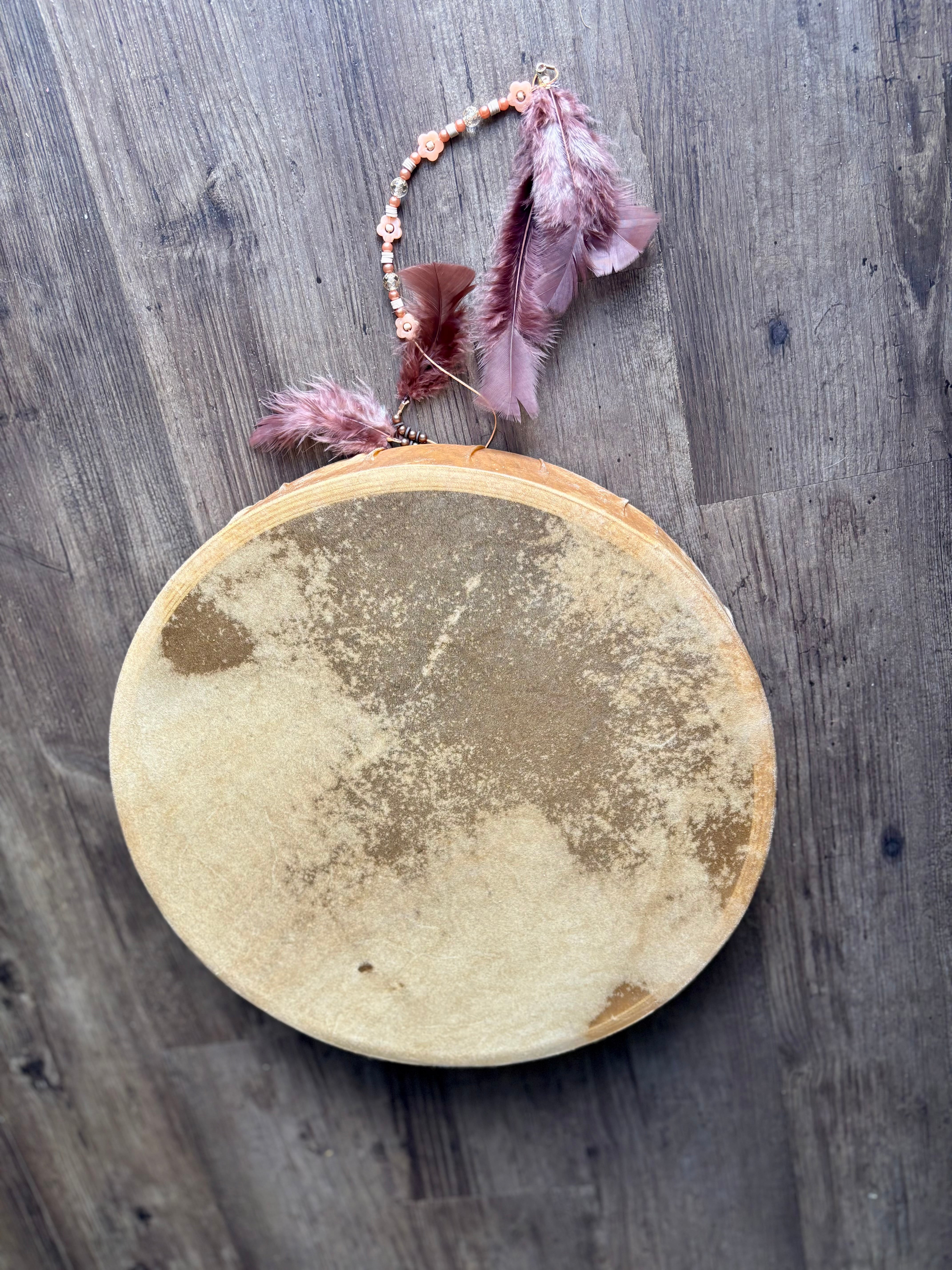 Handmade Kangaroo Shamanic Drum – 16