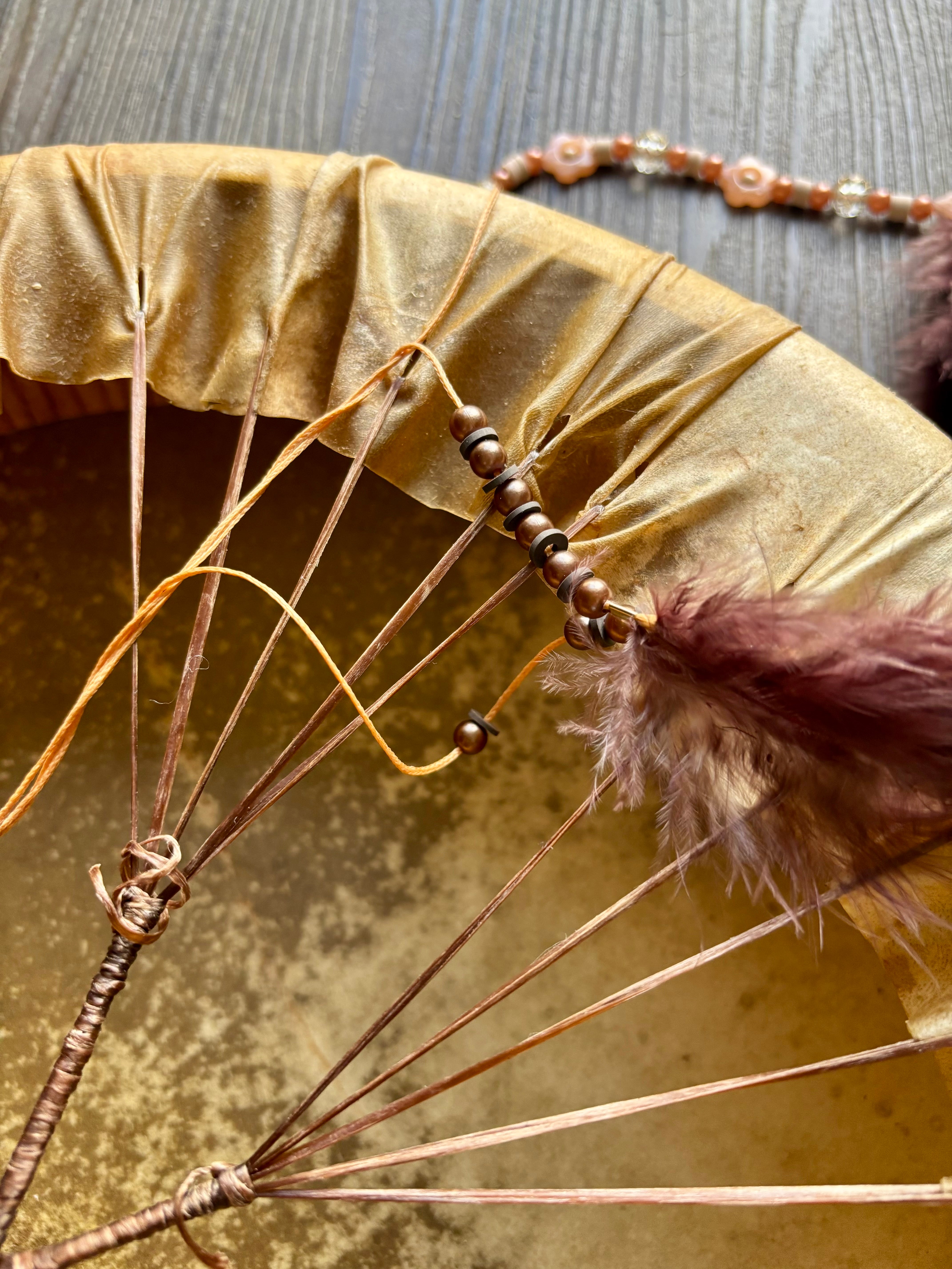 Handmade Kangaroo Shamanic Drum – 16