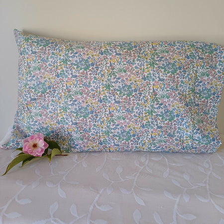 Liberty Pillowcase - Lumbar Cushion - Wisley Flowers