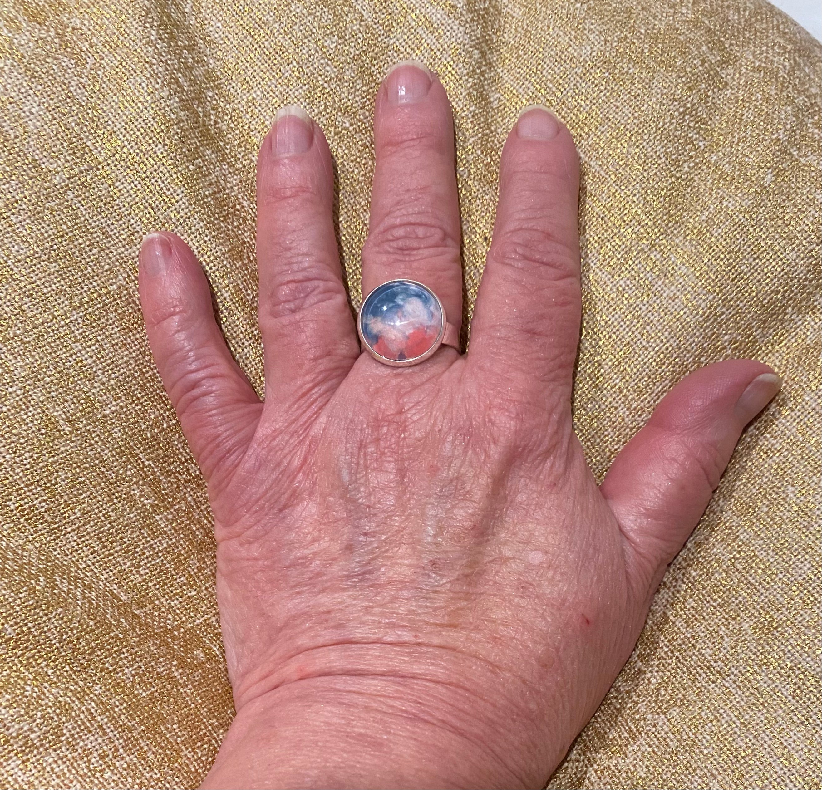 Beach Sunset Ring Handmade - One of a Kind | Handmade Unique Ring