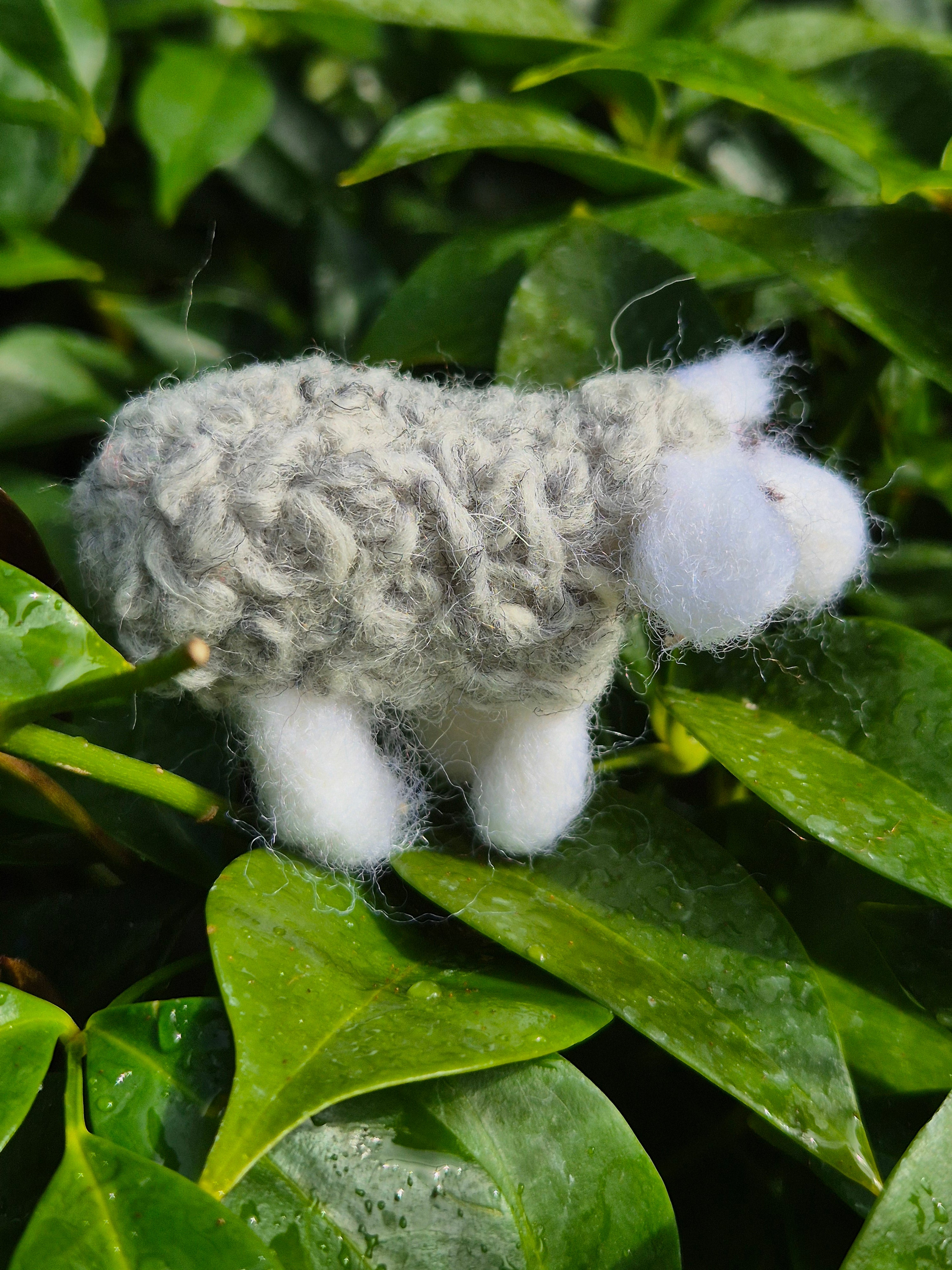Needle Felted Sheep