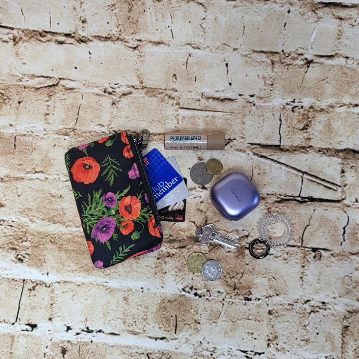 Poppies Double CoinPurse