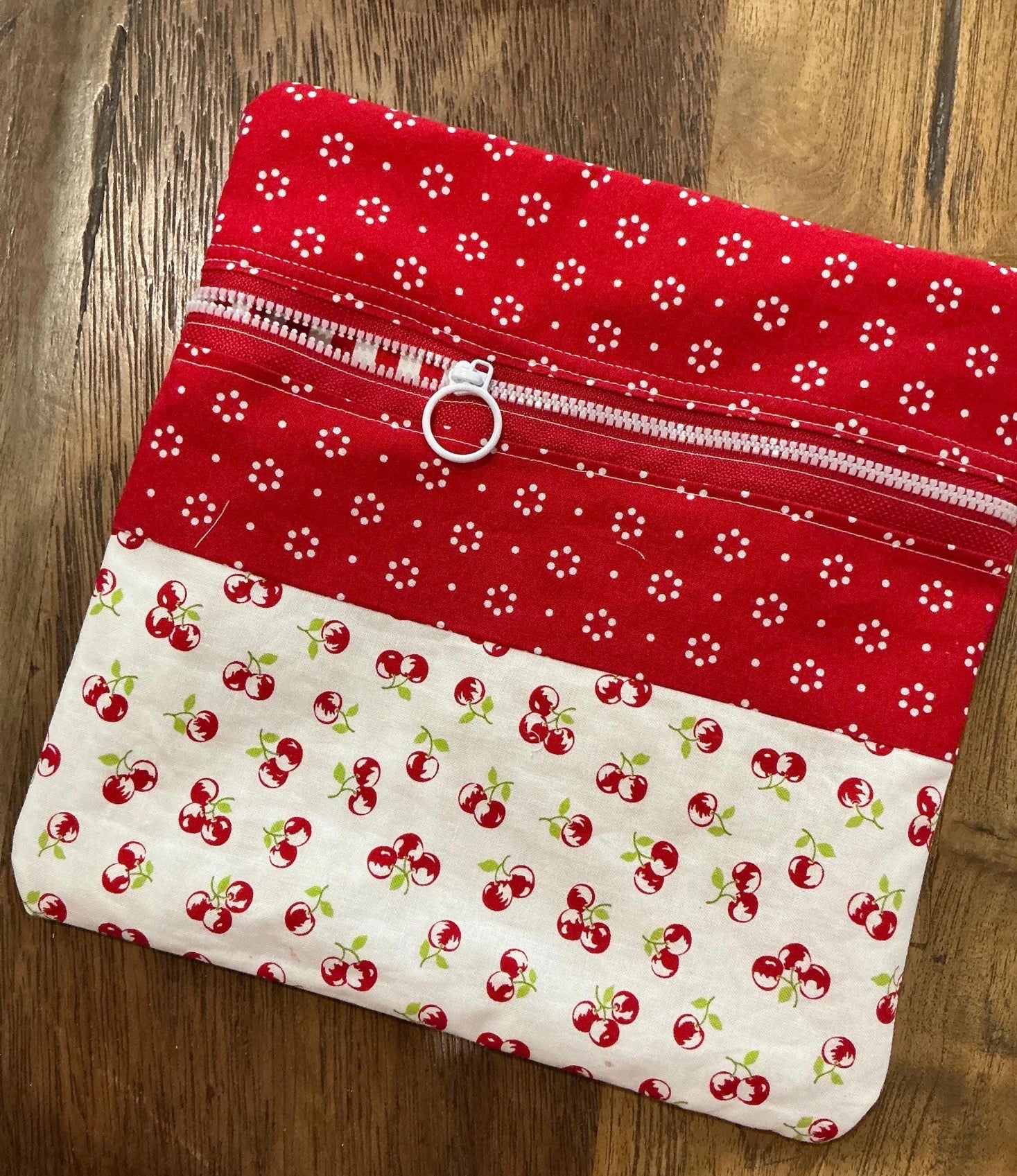 UNIQUE one of a kind Make up BAG/ POUCH, Hand made in South Australia,