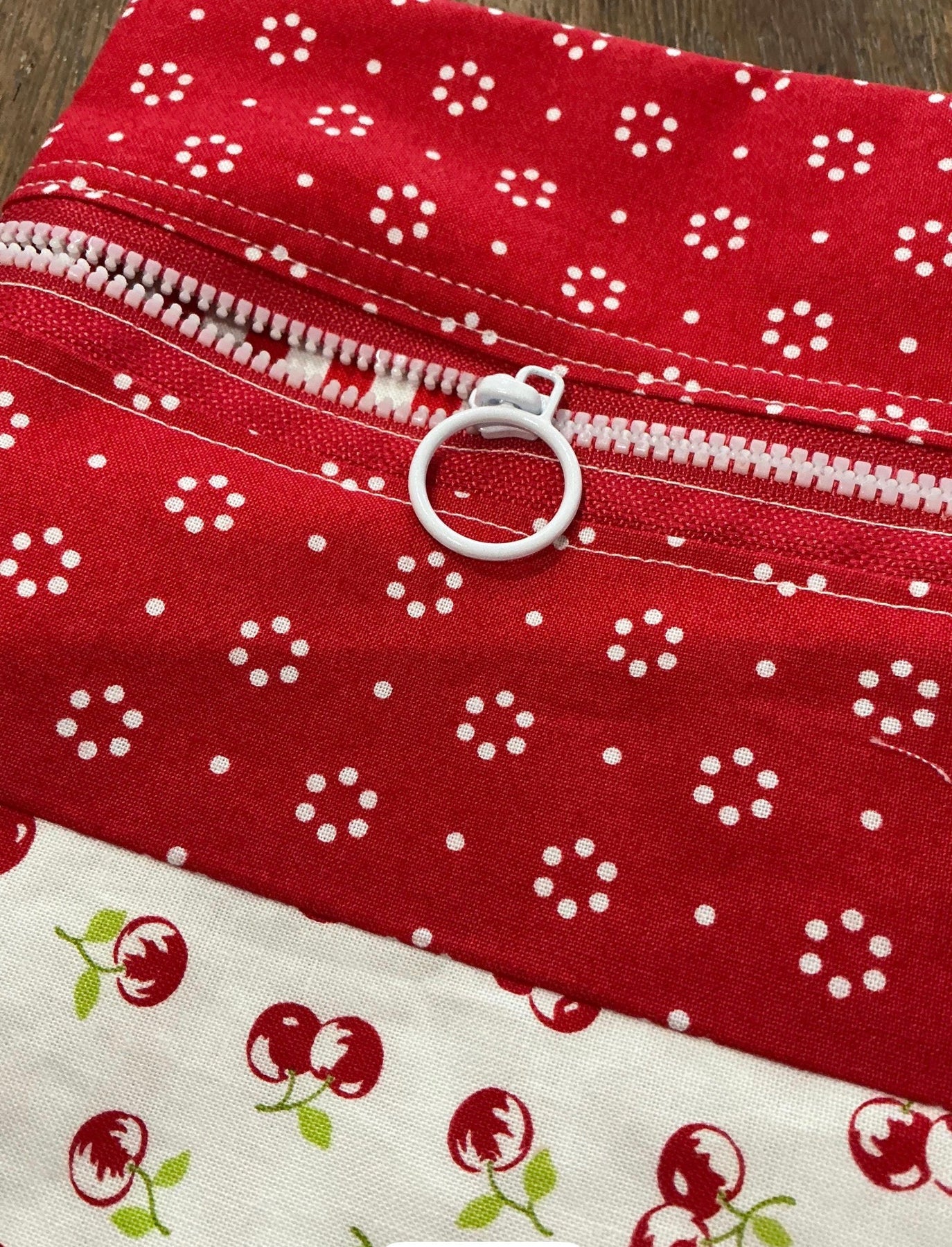 UNIQUE one of a kind Make up BAG/ POUCH, Hand made in South Australia,
