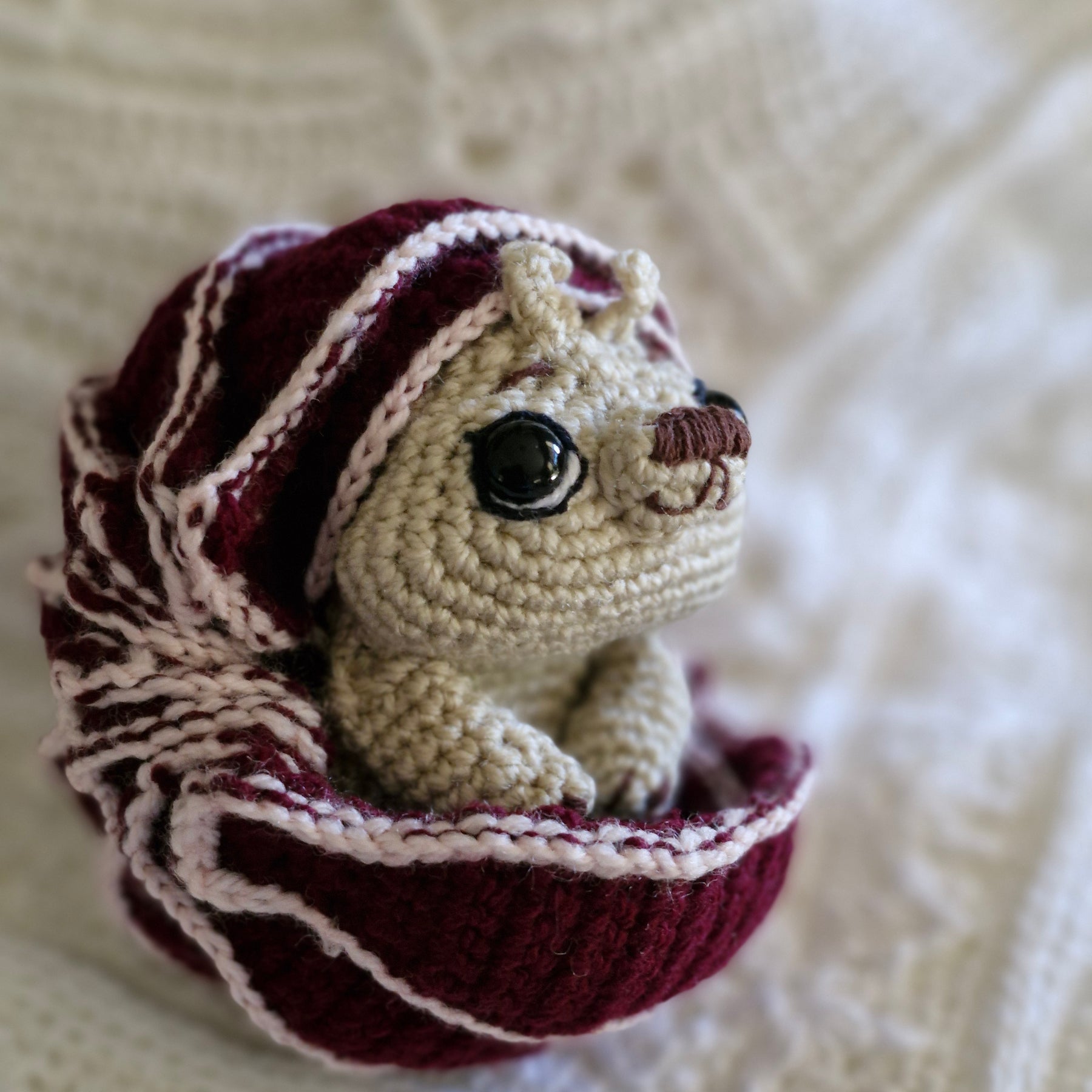 Super Cute TUK TUK Armadillo Crochet Toy