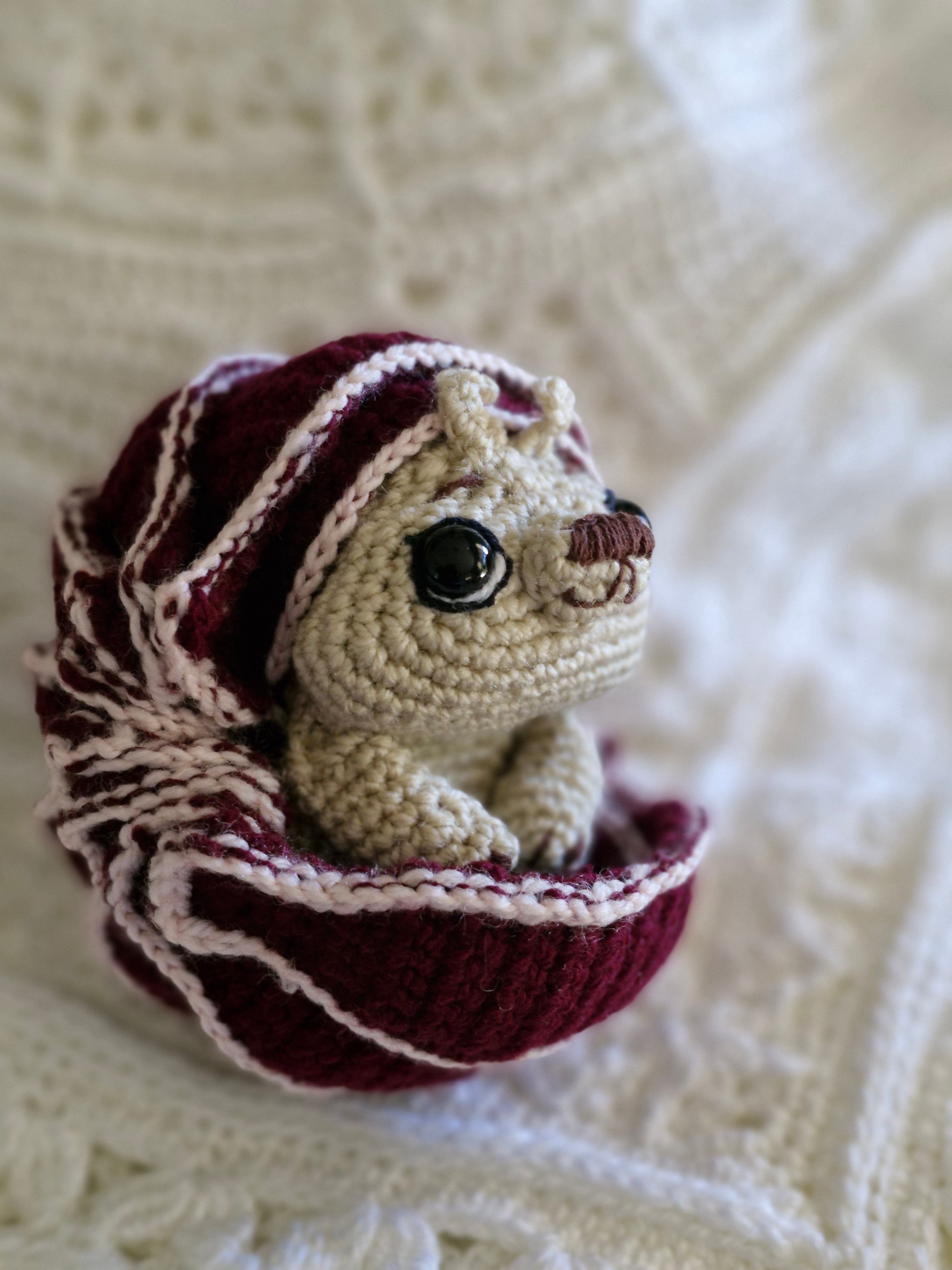 Super Cute TUK TUK Armadillo Crochet Toy