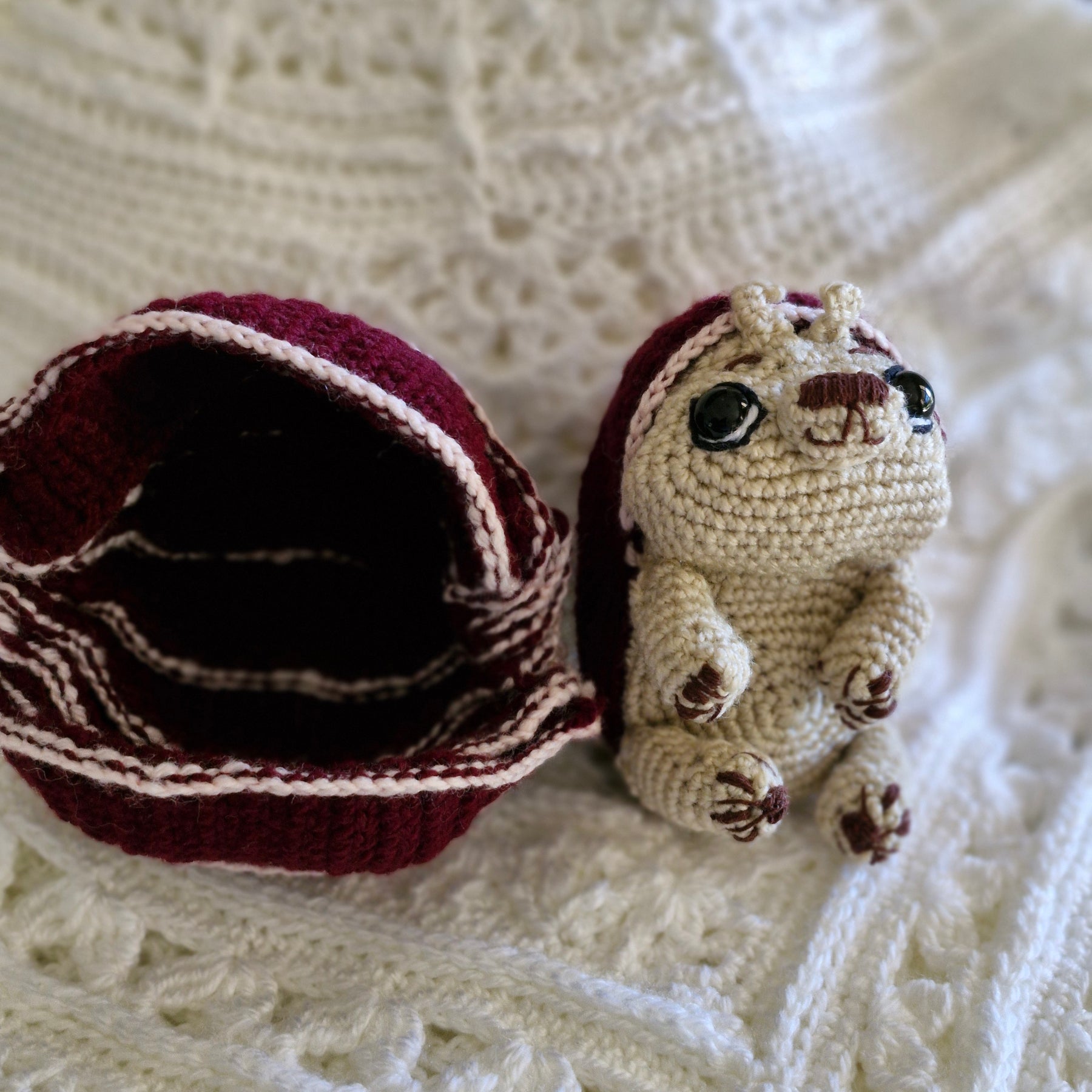Super Cute TUK TUK Armadillo Crochet Toy