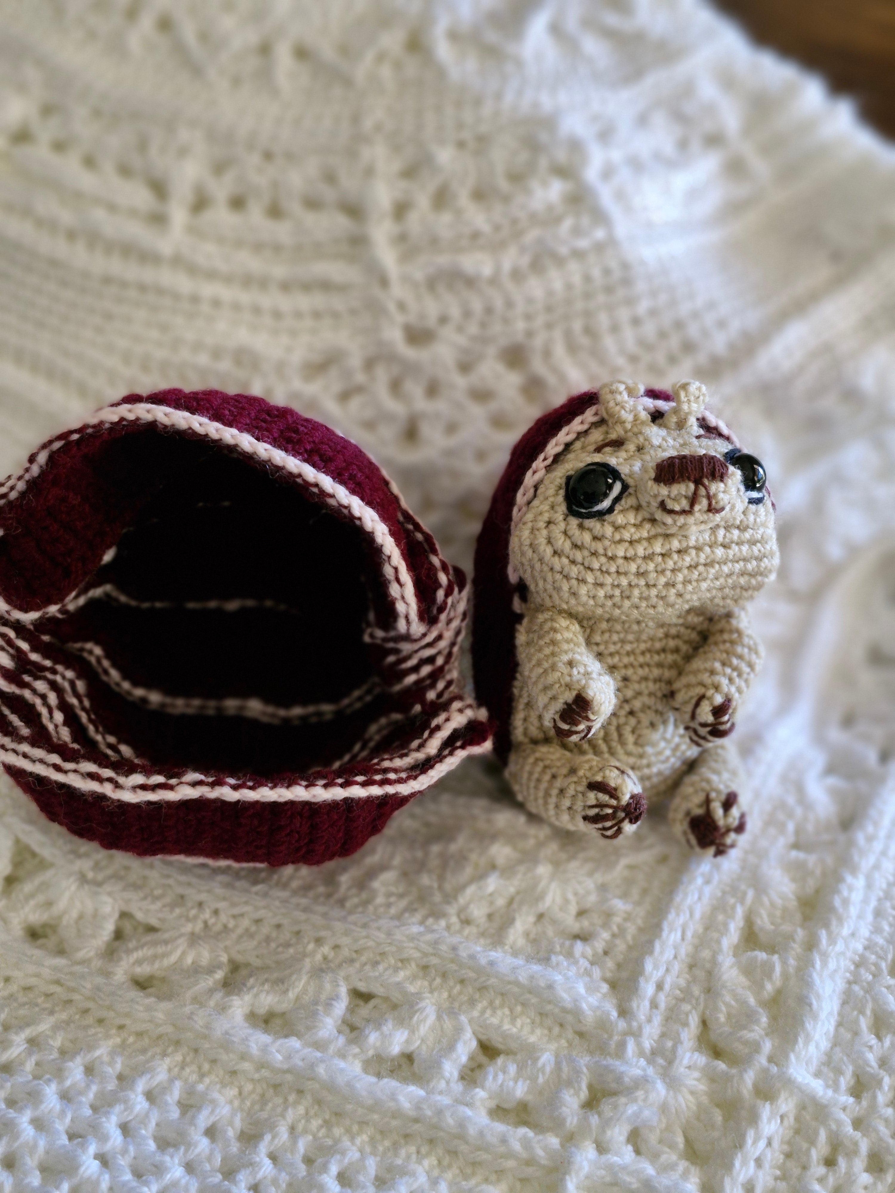 Super Cute TUK TUK Armadillo Crochet Toy