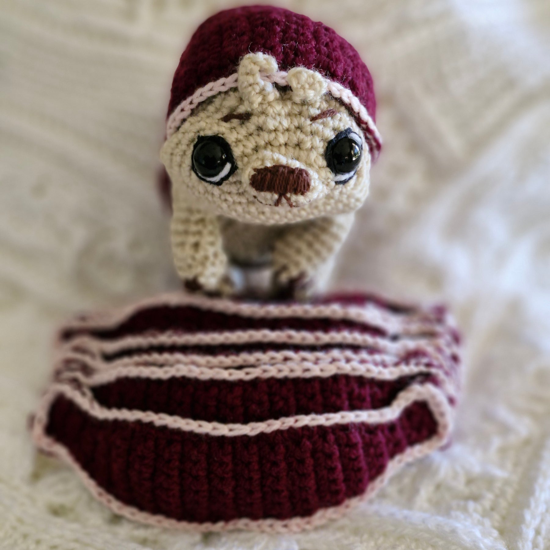 Super Cute TUK TUK Armadillo Crochet Toy