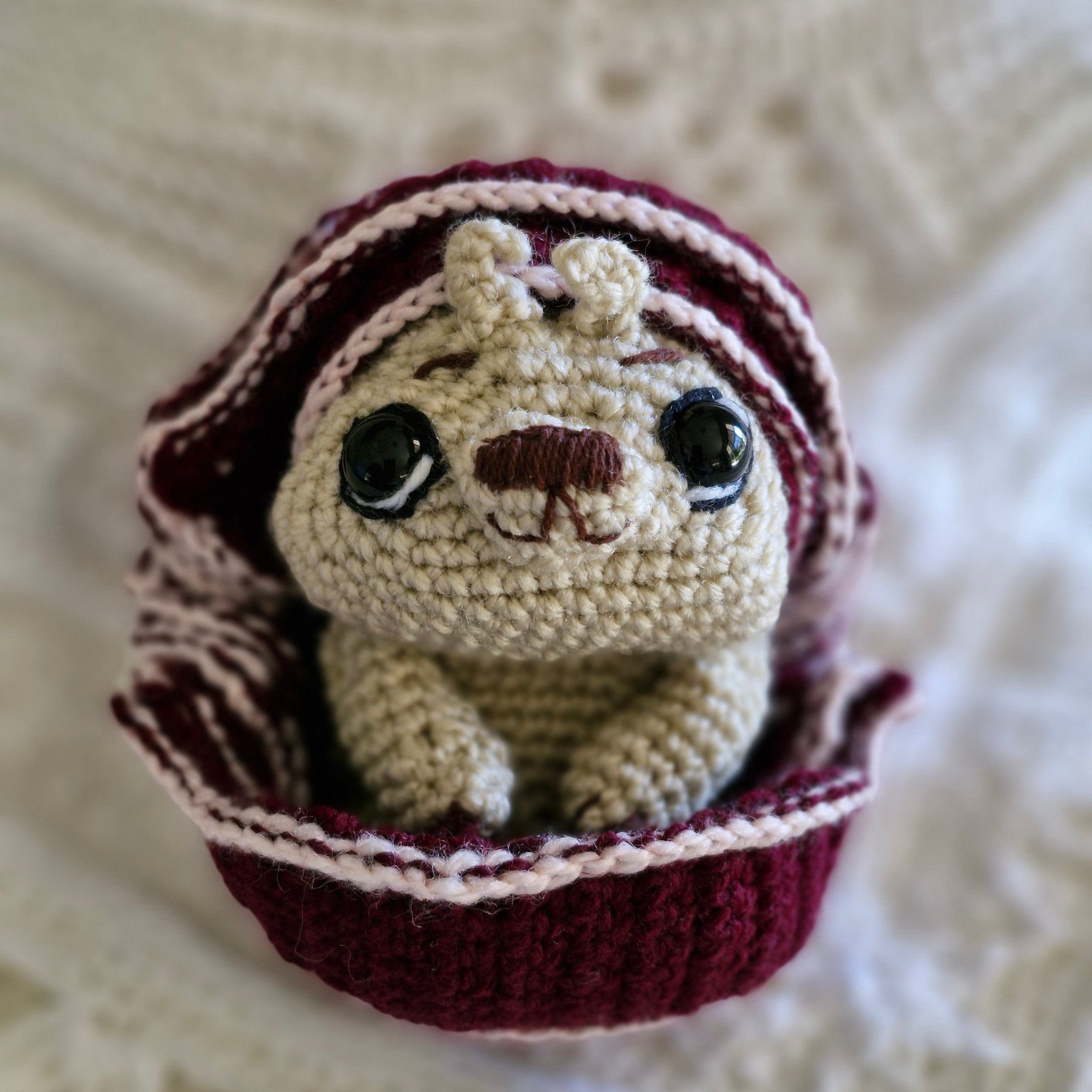 Super Cute TUK TUK Armadillo Crochet Toy