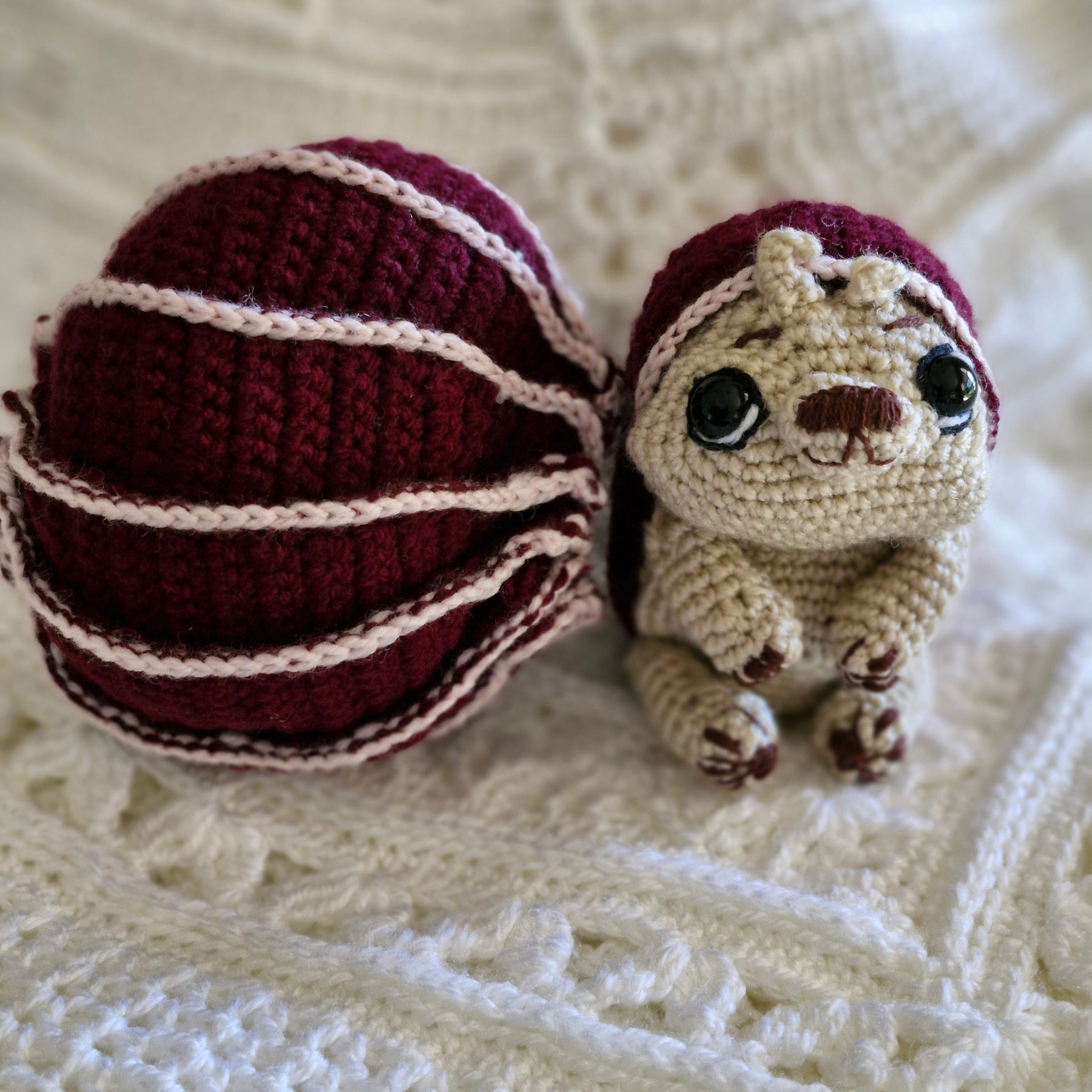 Super Cute TUK TUK Armadillo Crochet Toy