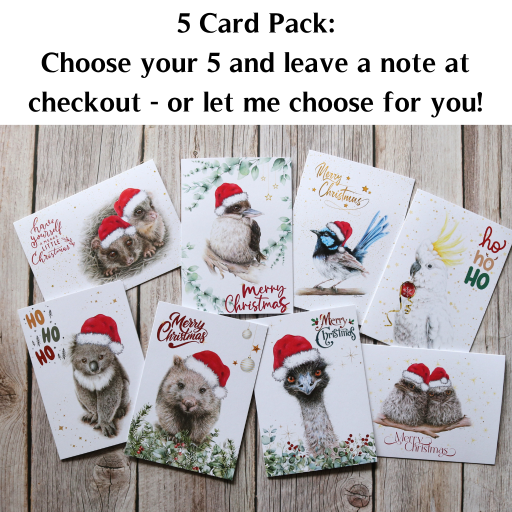 Christmas Card Packs | Australian Wildlife | Eco-friendly