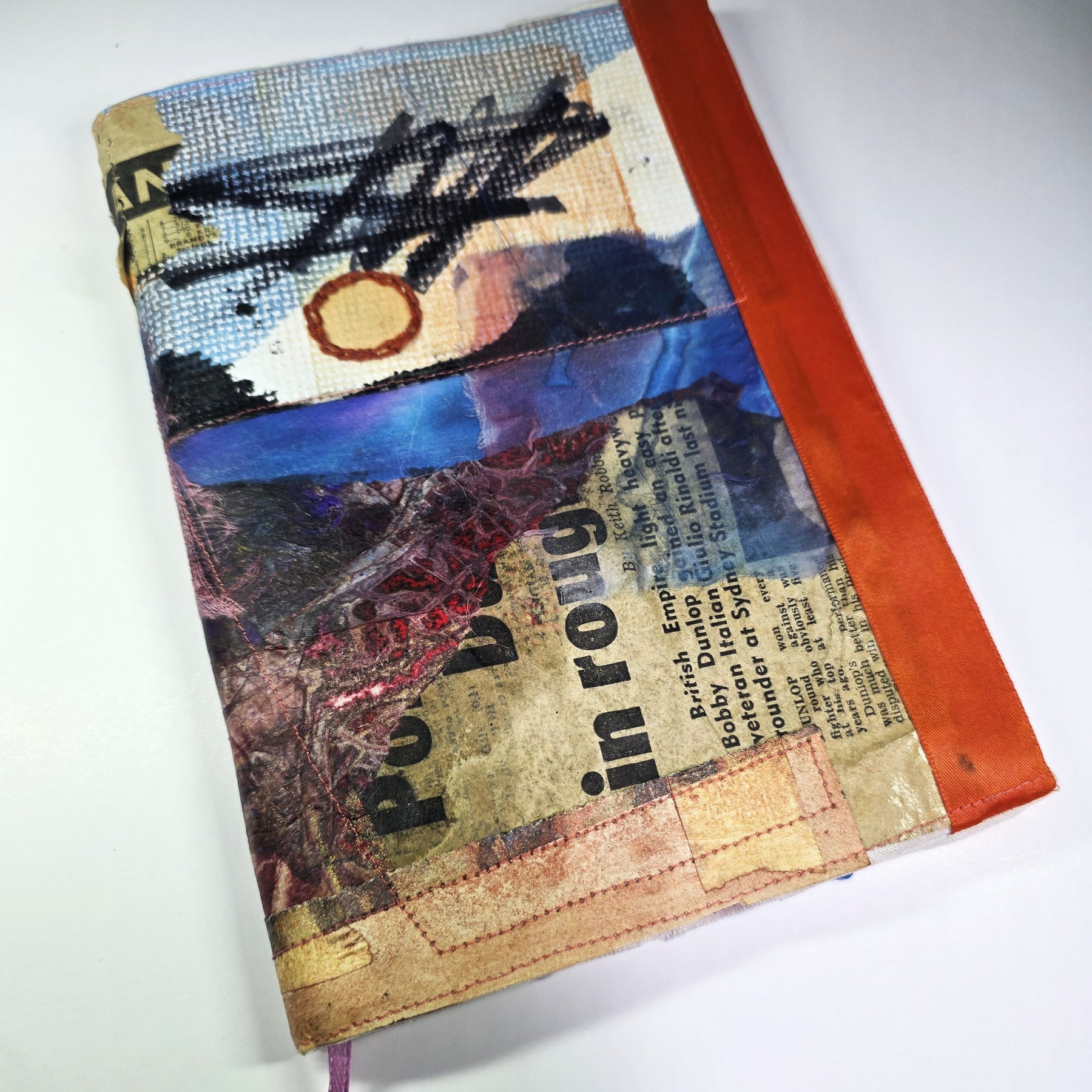 Mixed Media Diary Cover