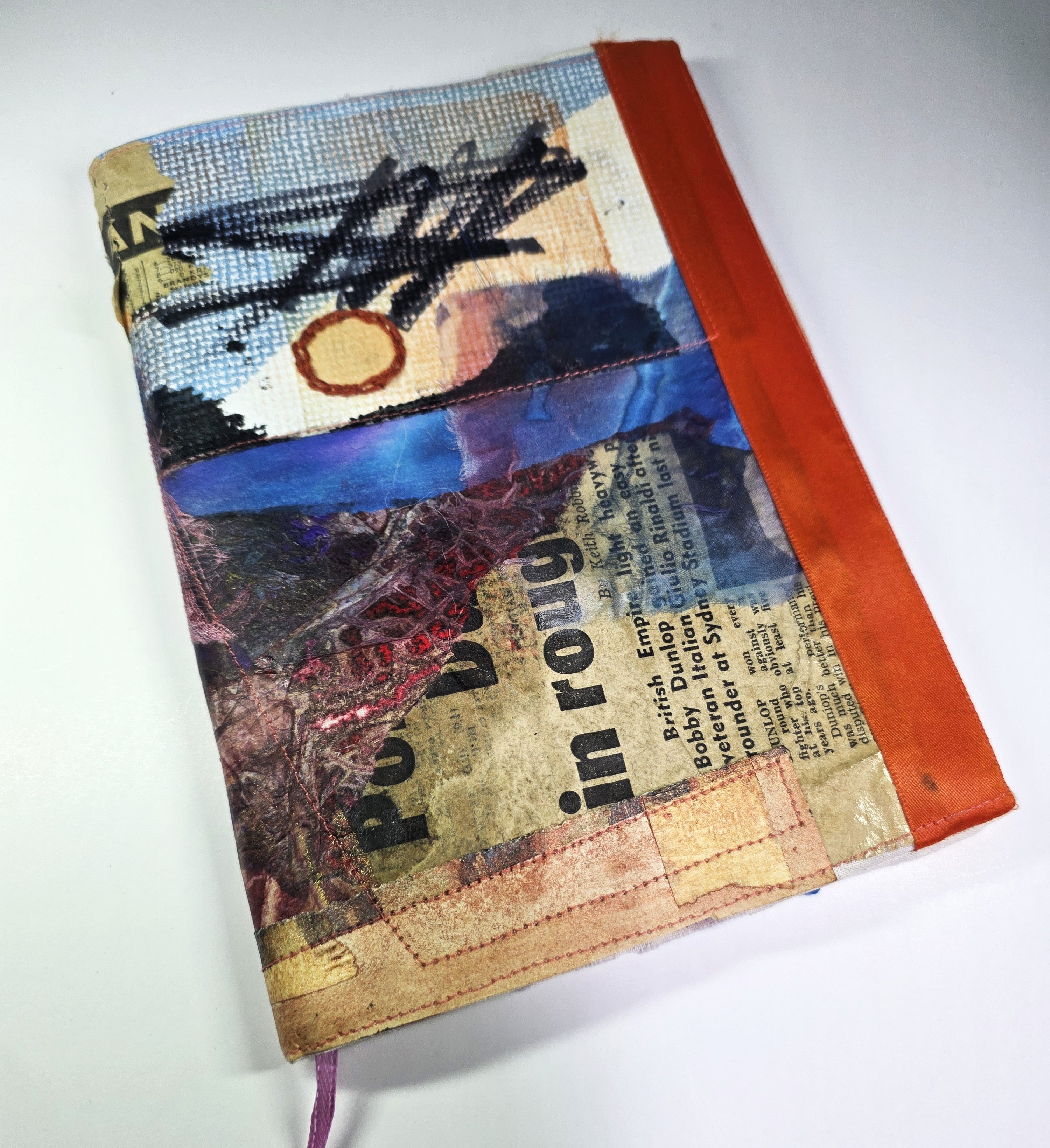 Mixed Media Diary Cover