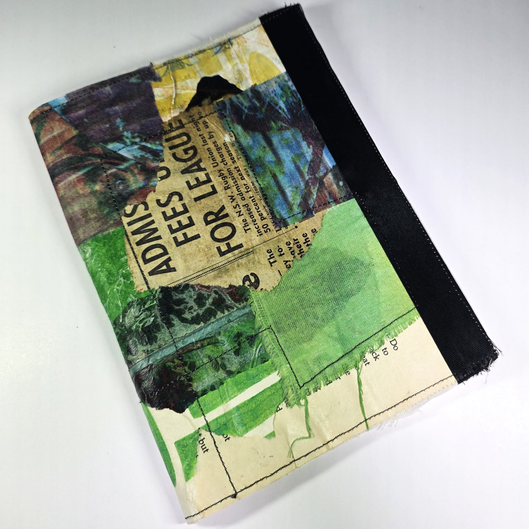 Mixed Media Diary Cover