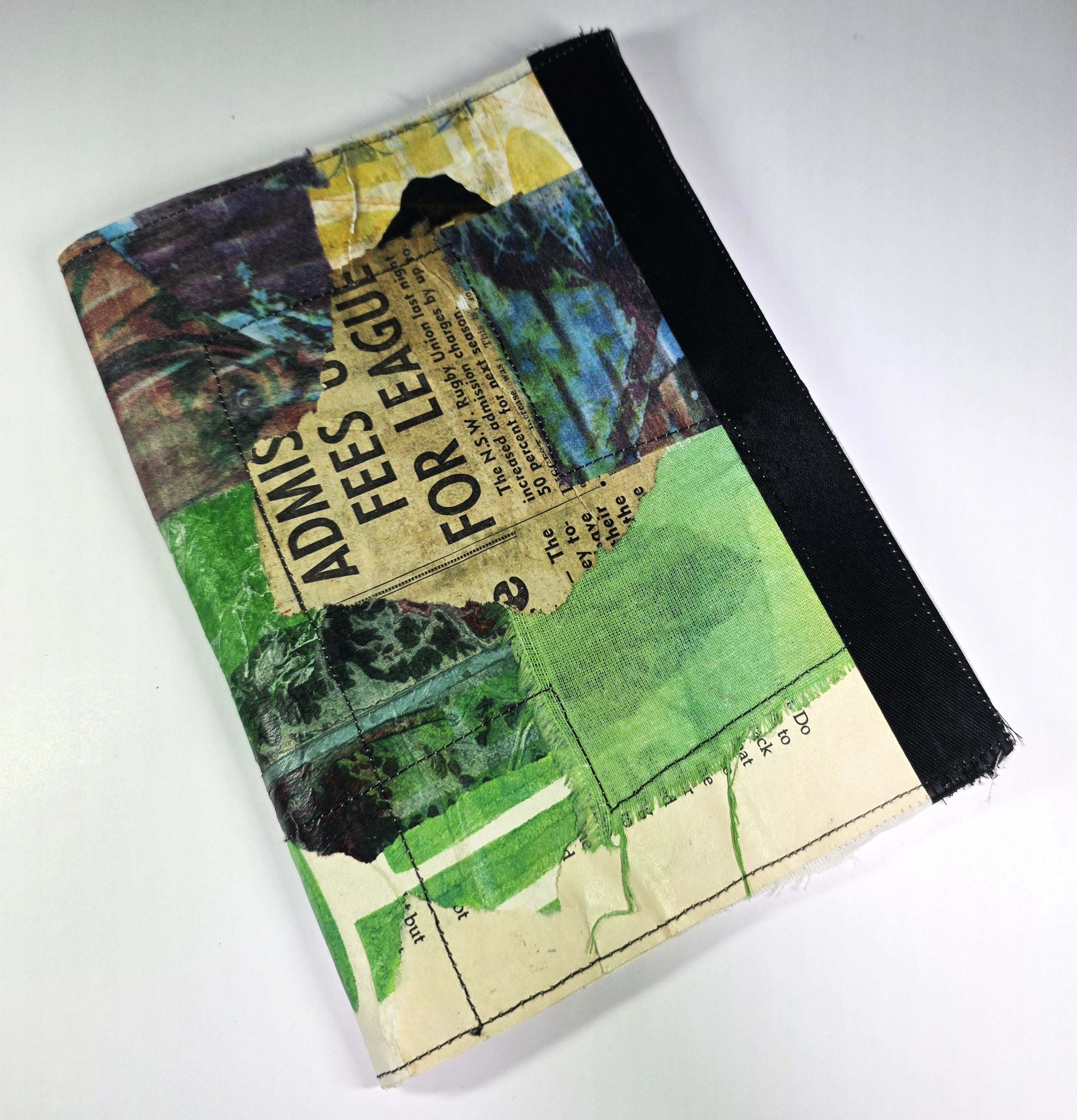Mixed Media Diary Cover