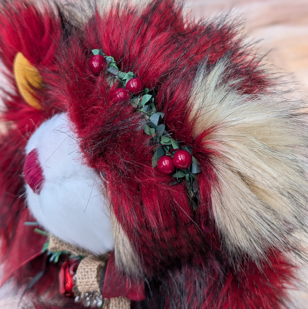 Red 2025 Christmas Collectable Artisan Teddy Bear