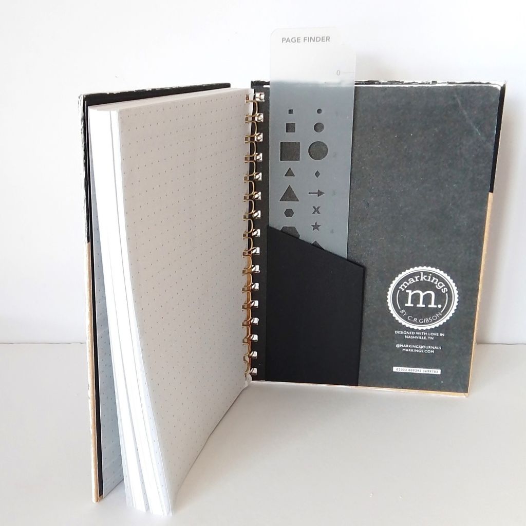 Black Cockatoo Handpainted Task Notebook/Journal A5