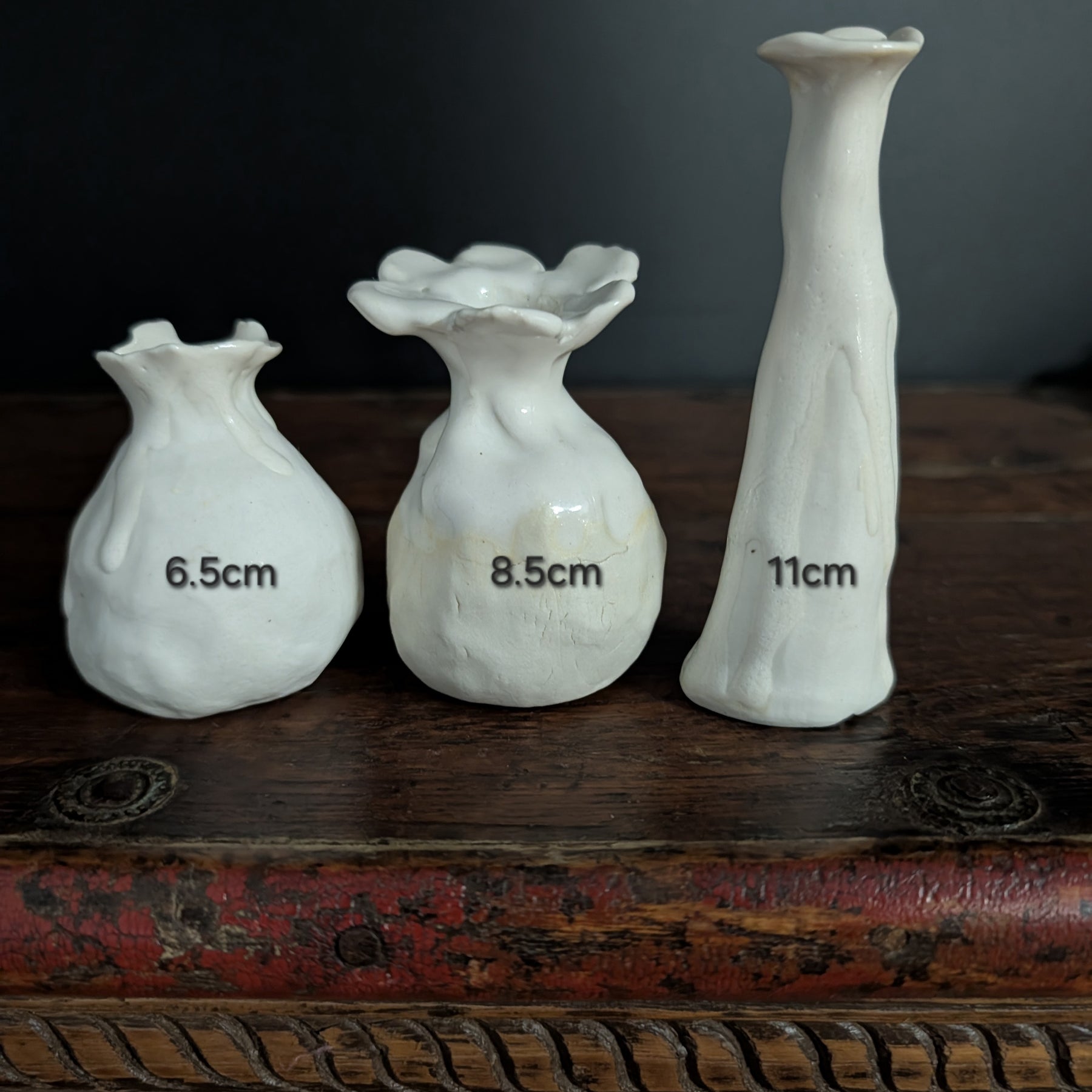 Ceramic Bud Vase set | petite • styling • stems