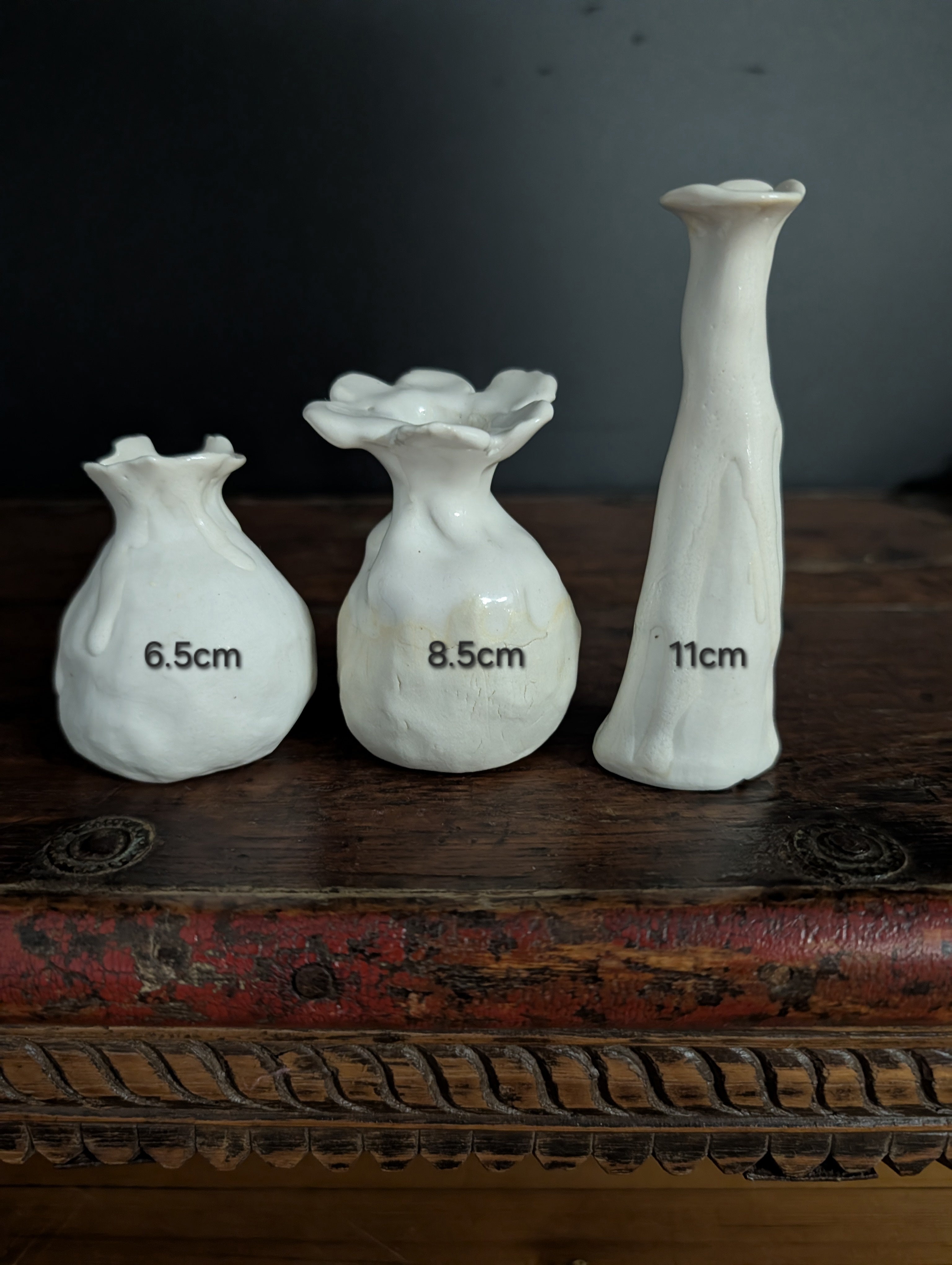 Ceramic Bud Vase set | petite • styling • stems