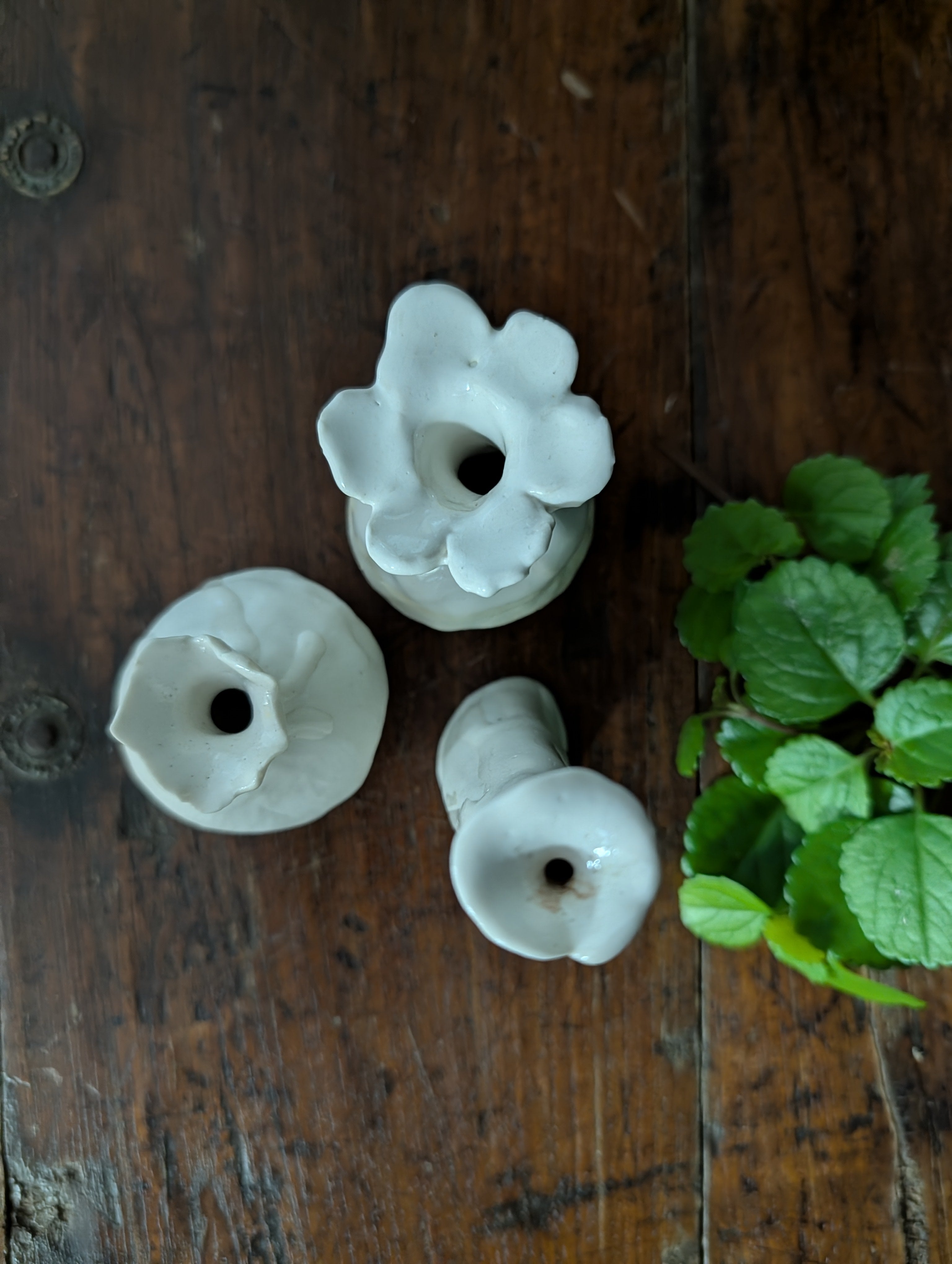 Ceramic Bud Vase set | petite • styling • stems