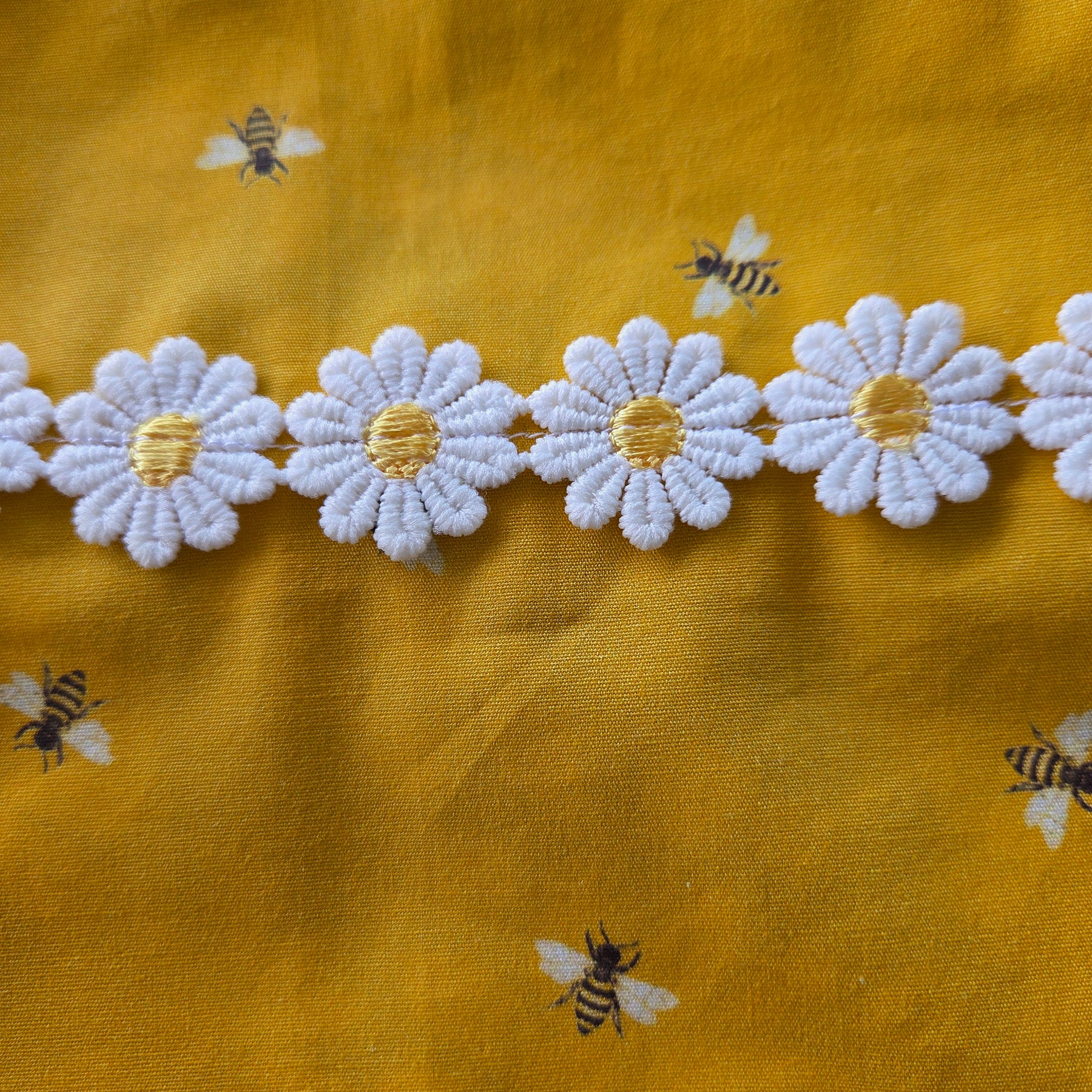 "Retro Daisies" Reversible Pinafore Dress - Size 2 Years