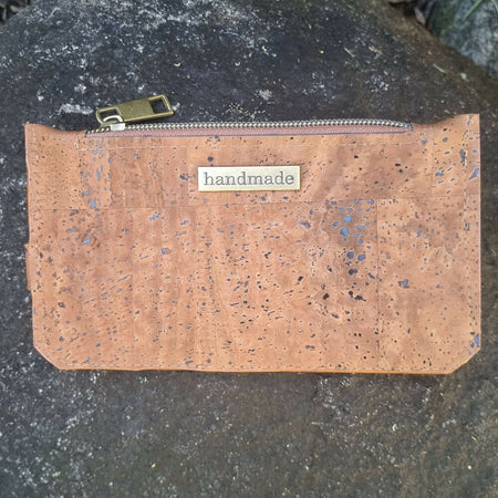 Wallet/Purse - Unisex Design: Tan Cork