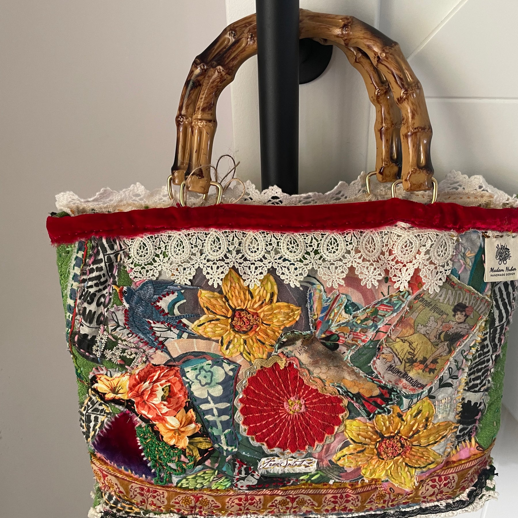 Madam Huber vintage bespoke bag