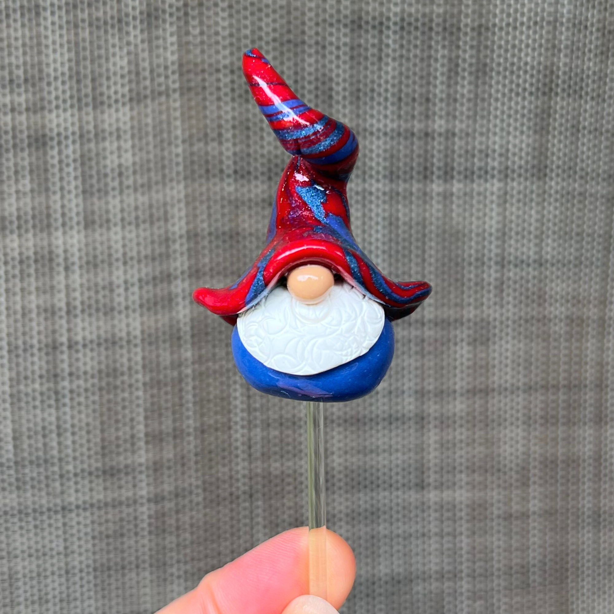 Whimsical gnome trio - Fizzy, Gribble & Dimp