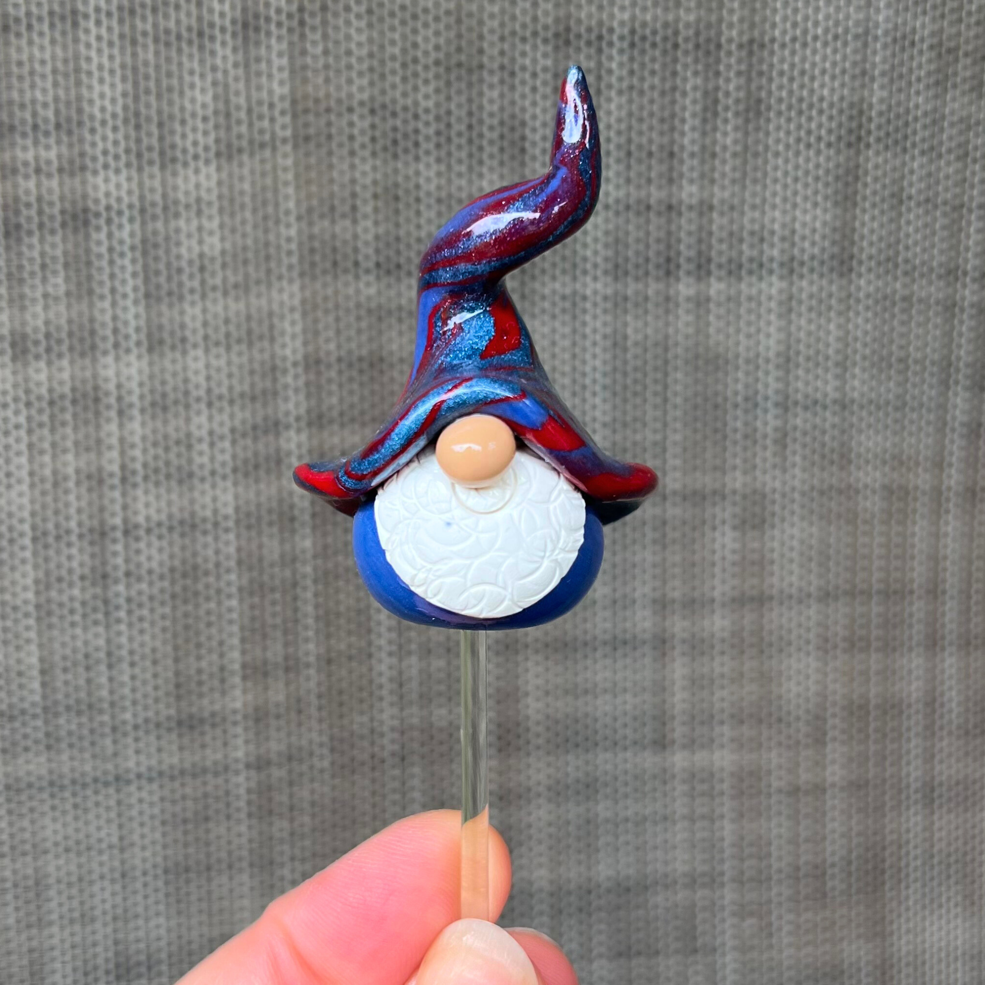 Whimsical gnome trio - Fizzy, Gribble & Dimp