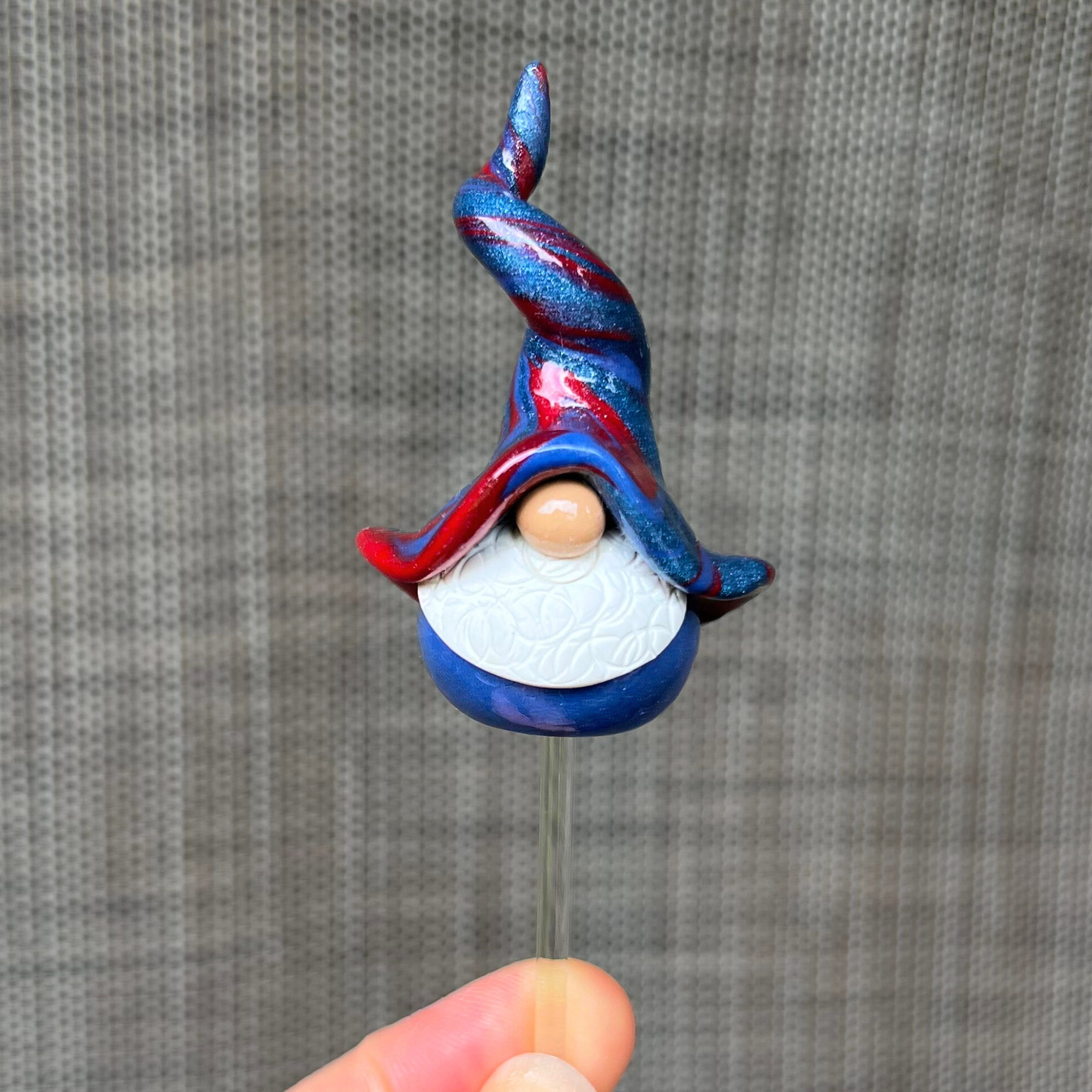 Whimsical gnome trio - Fizzy, Gribble & Dimp