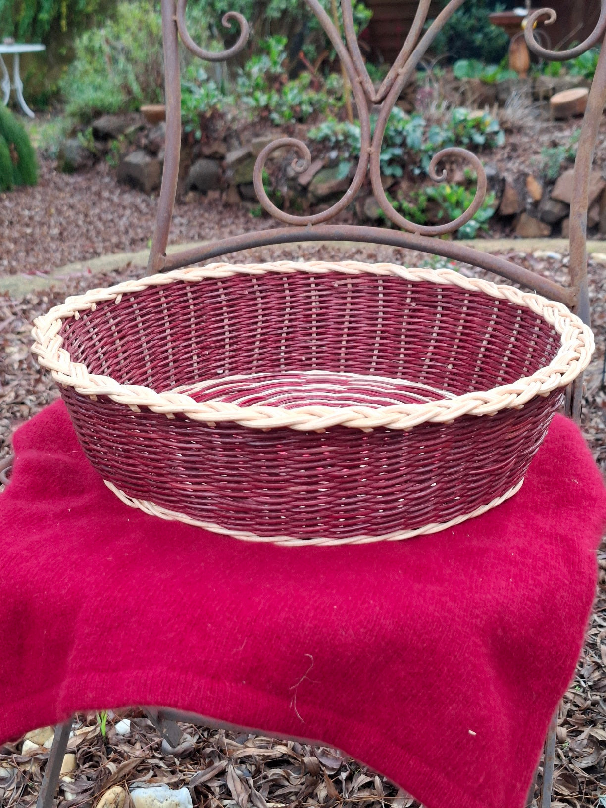 Flat Round Bowl Tray