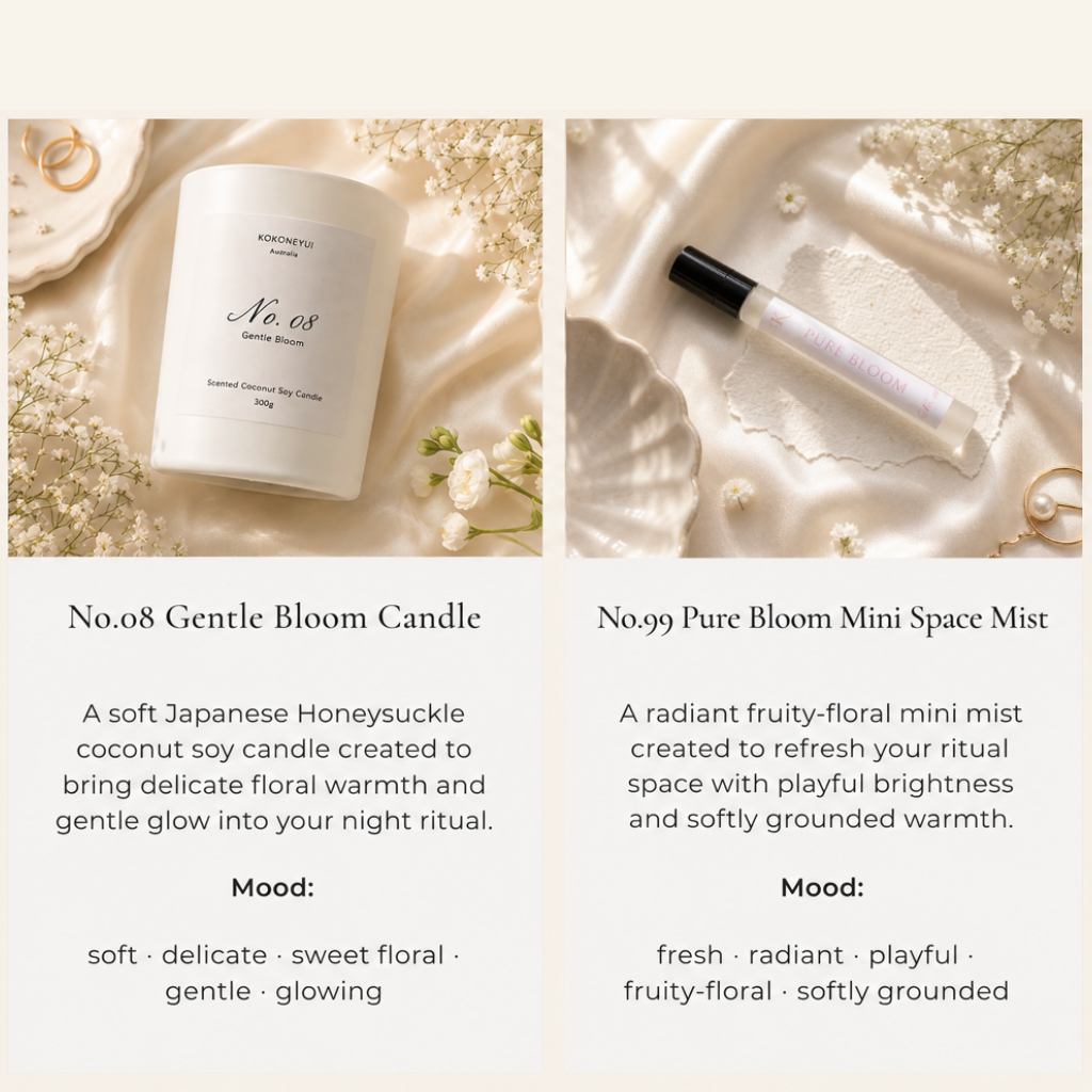 Night Ritual Box — Soft Night | Japanese Honeysuckle, Fruity Floral & Bath Gift Set