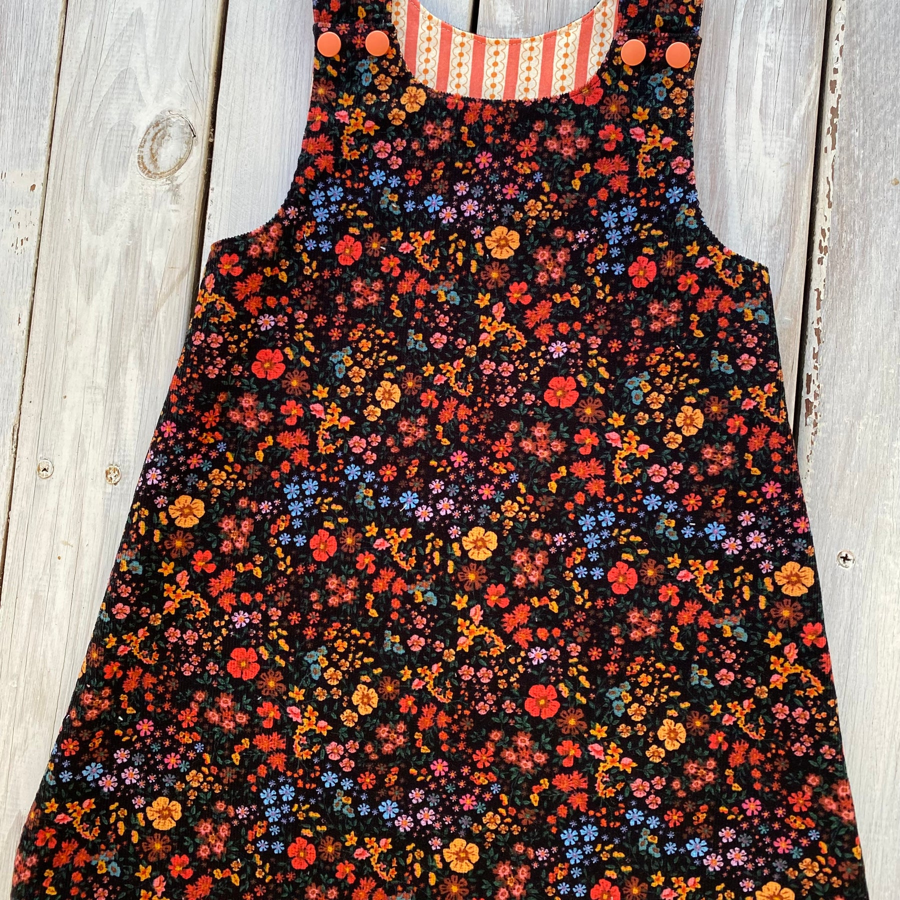Corduroy Childs Pinafore size 2