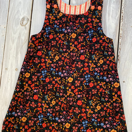 Corduroy Childs Pinafore size 2